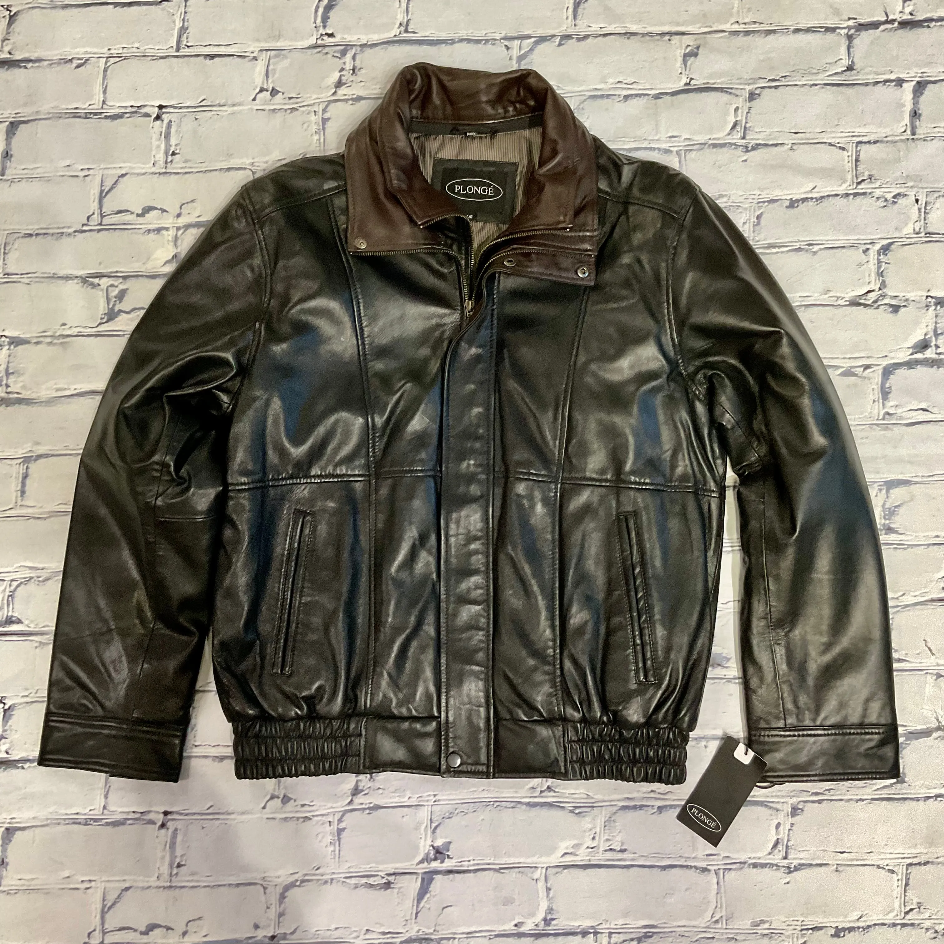 Plonge Lamb Double Collar Bomber