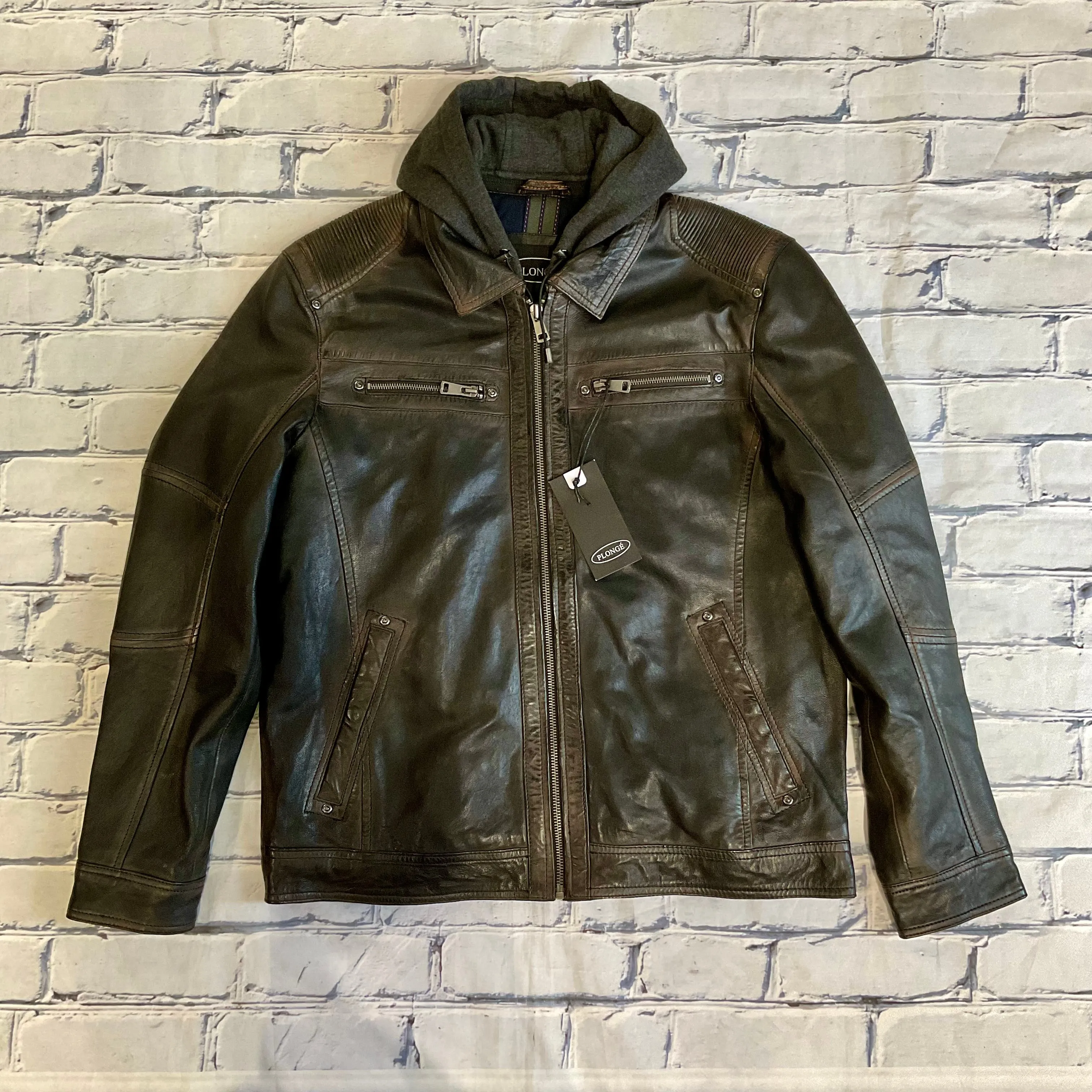 Plonge Lamb Leather Jacket