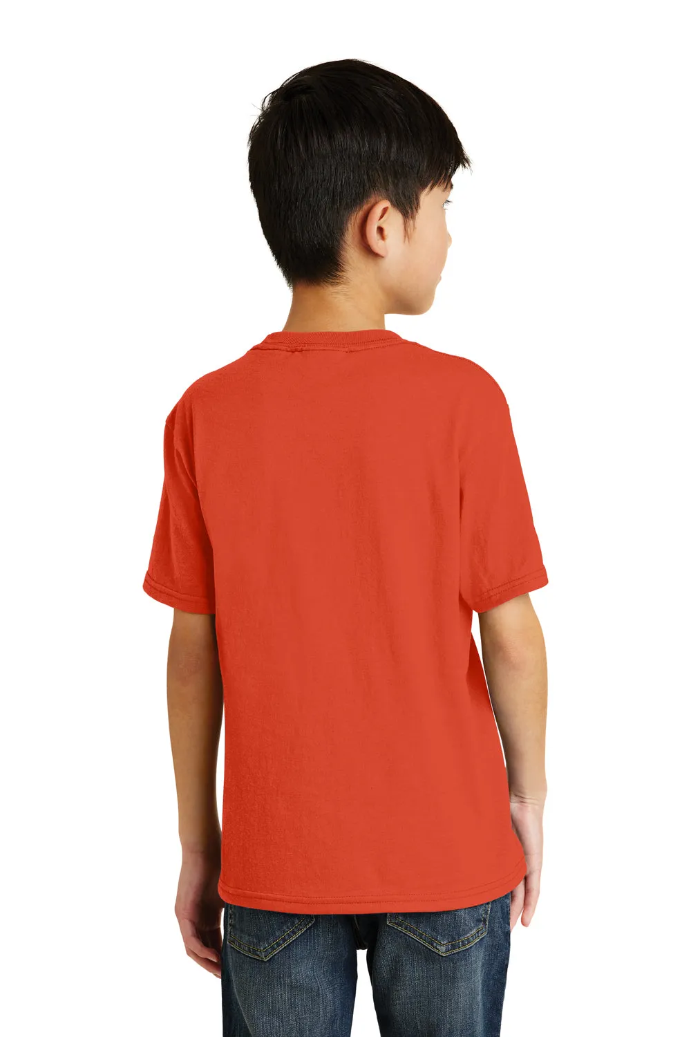 Port & Company Youth Core Short Sleeve Crewneck T-Shirt - Orange