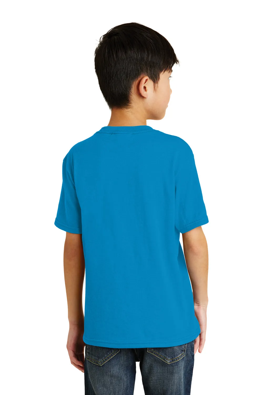 Port & Company Youth Core Short Sleeve Crewneck T-Shirt - Sapphire Blue