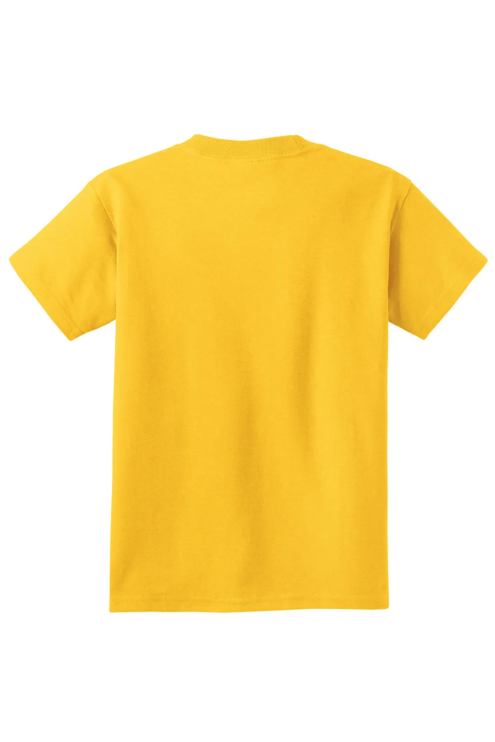Port & Company Youth Essential Short Sleeve Crewneck T-Shirt - Lemon Yellow