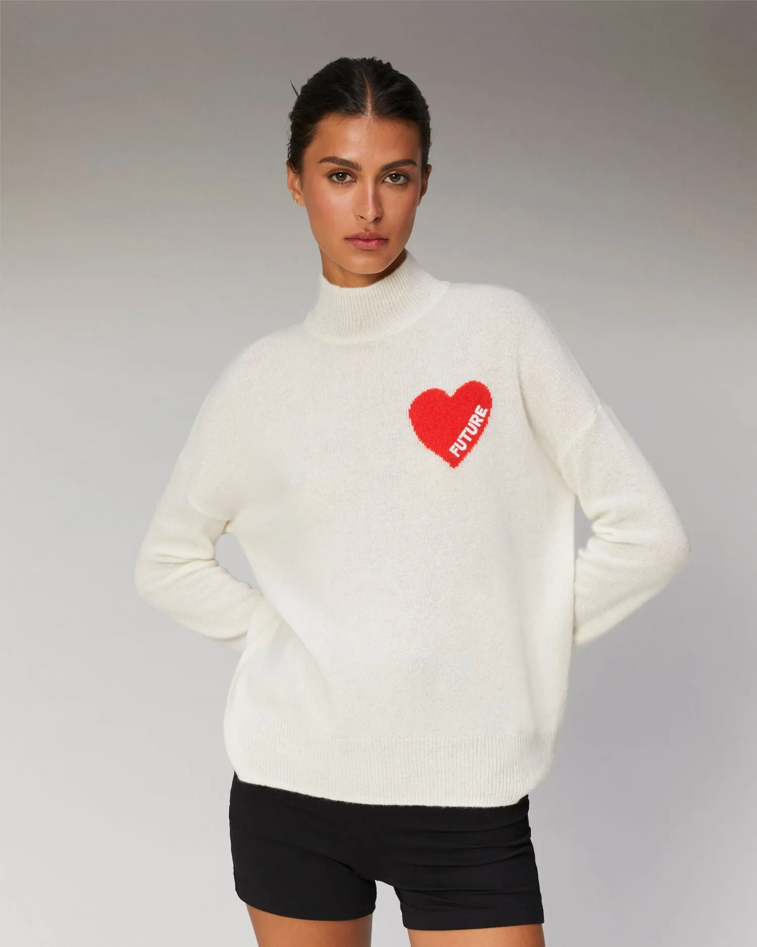 Pullover Light Hea 2301wpm00746 9000-Ecru