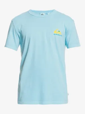 Quiksilver Mineral Organic Men's Tee Shirt - Light Pink - Light Blue
