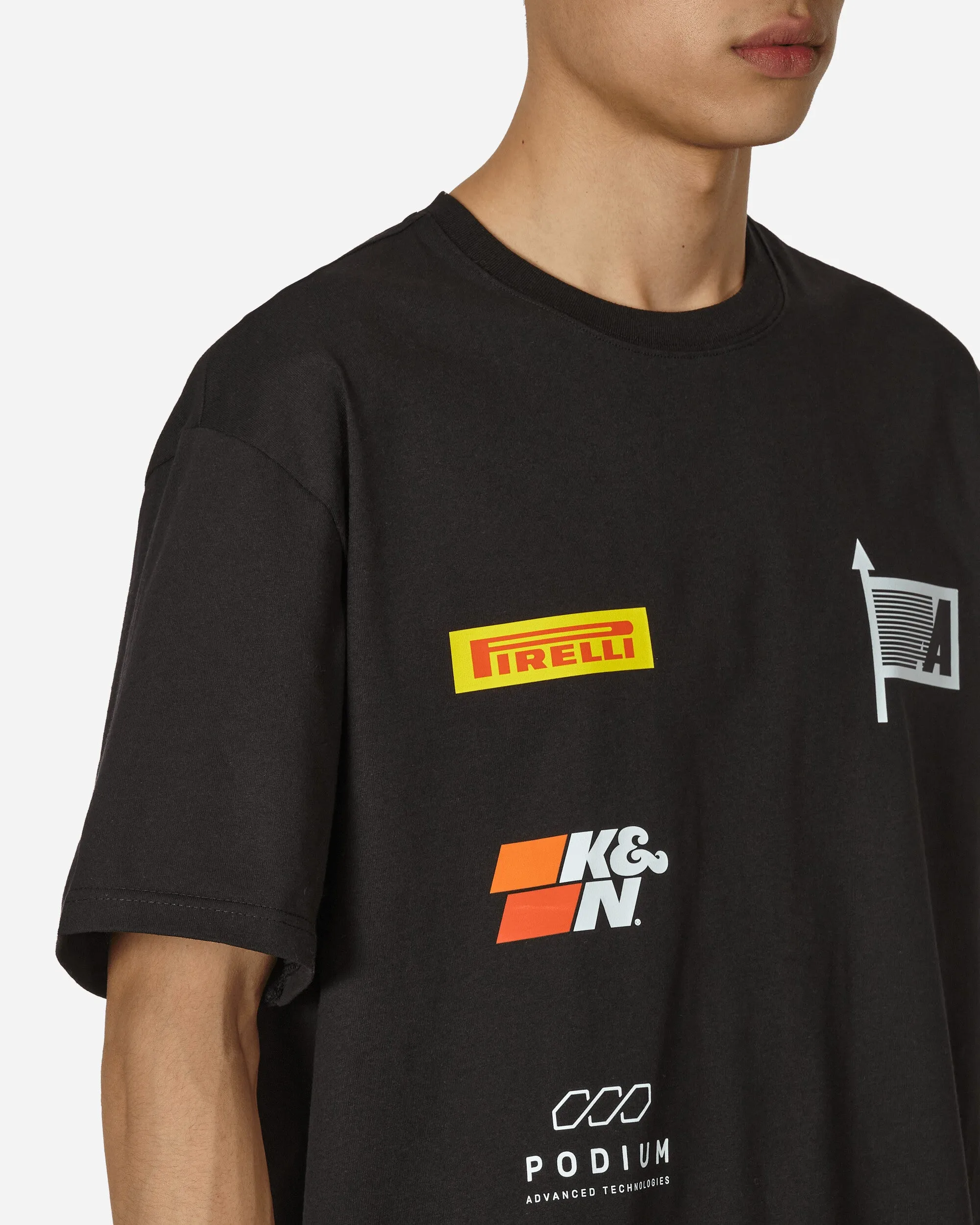 Racing Sponsors T-Shirt Black