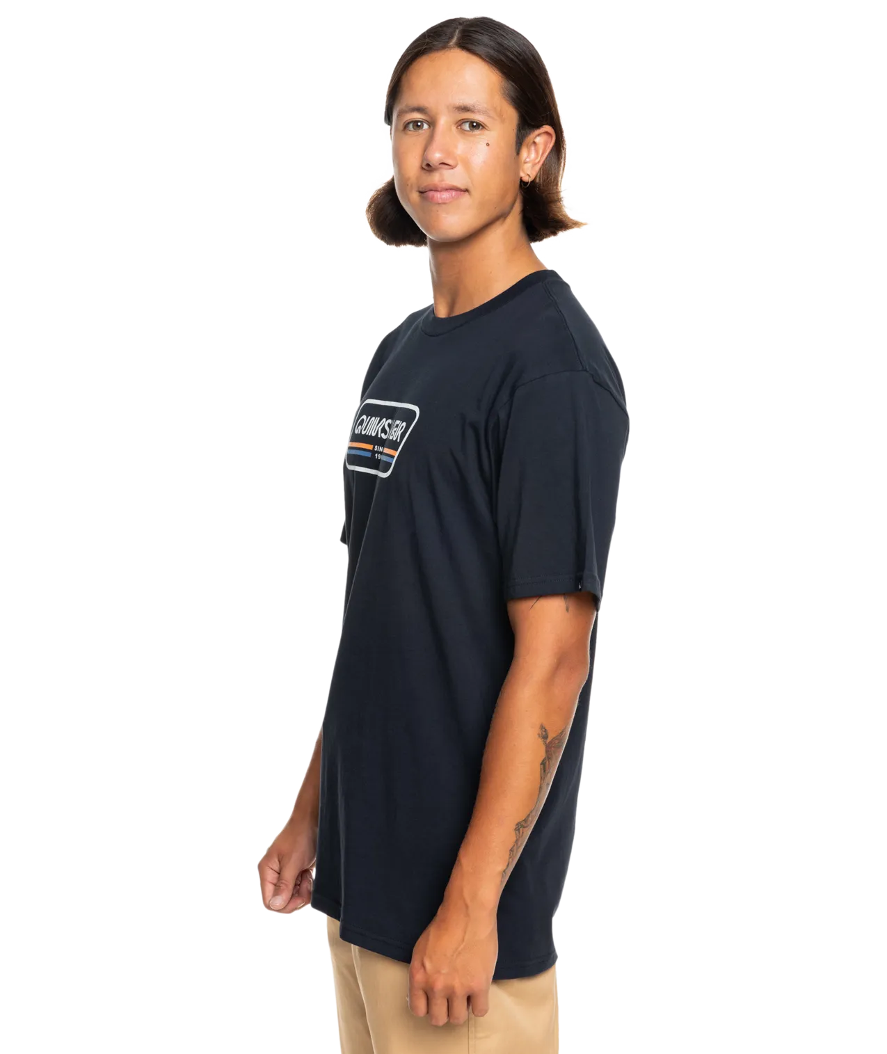 Range Life Front T-Shirt in Black