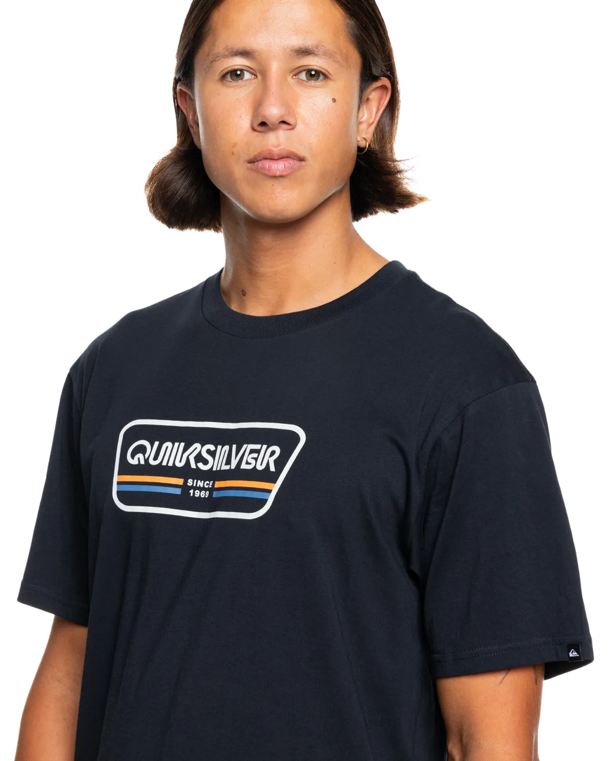 Range Life Front T-Shirt in Black