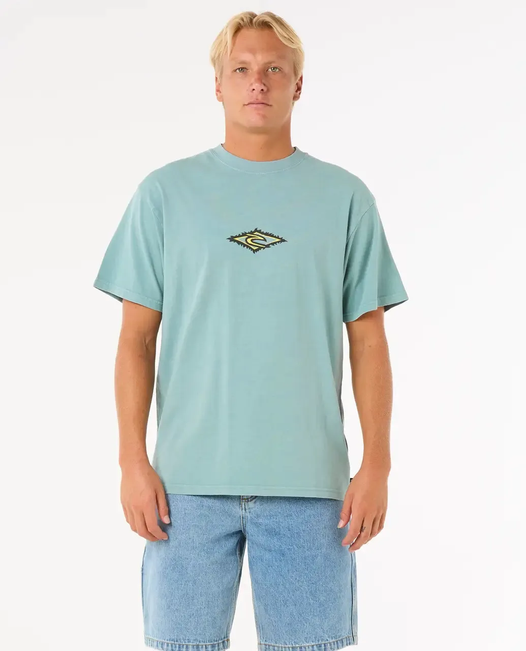 Raw Energy Sloth T-Shirt in Blue Lagoon