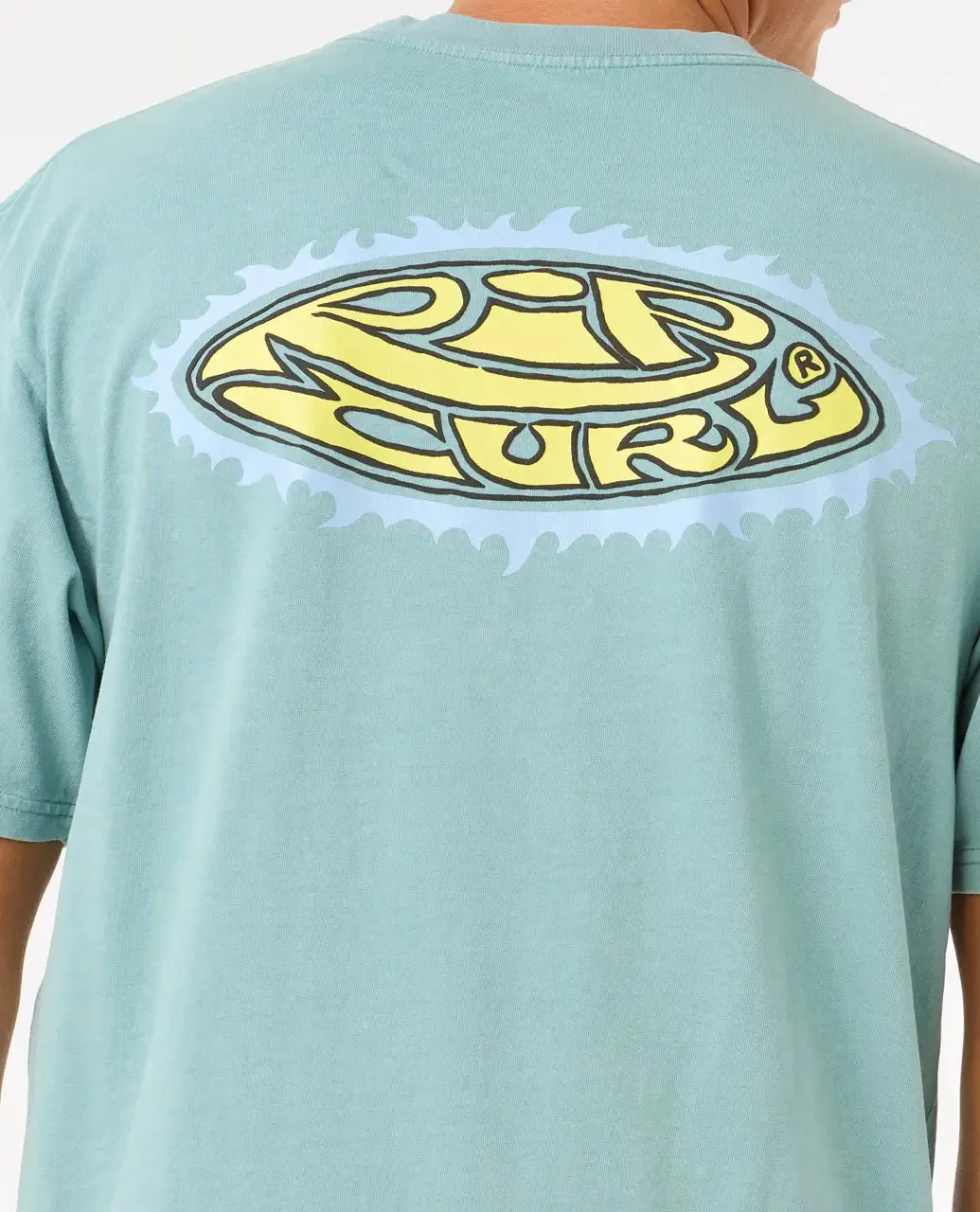 Raw Energy Sloth T-Shirt in Blue Lagoon
