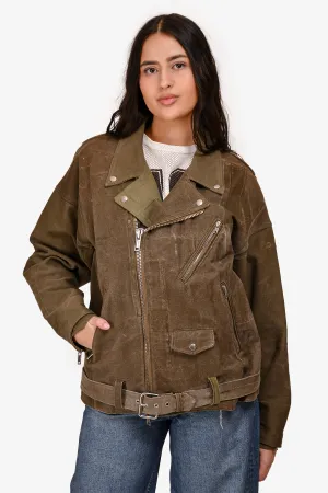 Readymade Khaki Cotton Aviator Jacket Mens Size 2