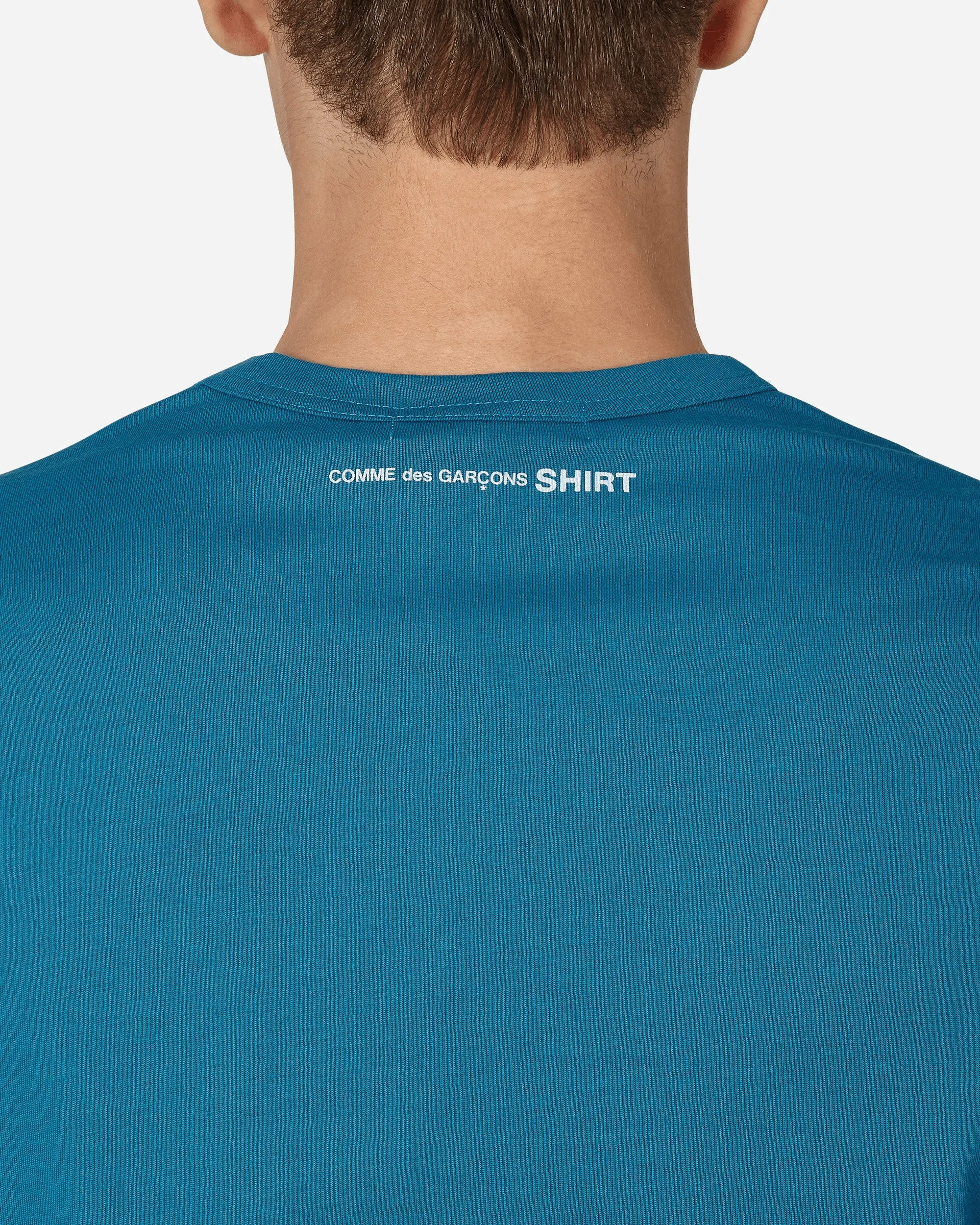 Rear Logo T-Shirt Blue