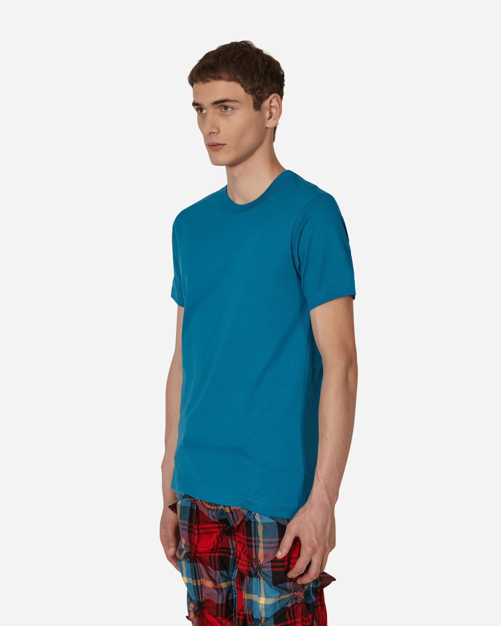 Rear Logo T-Shirt Blue