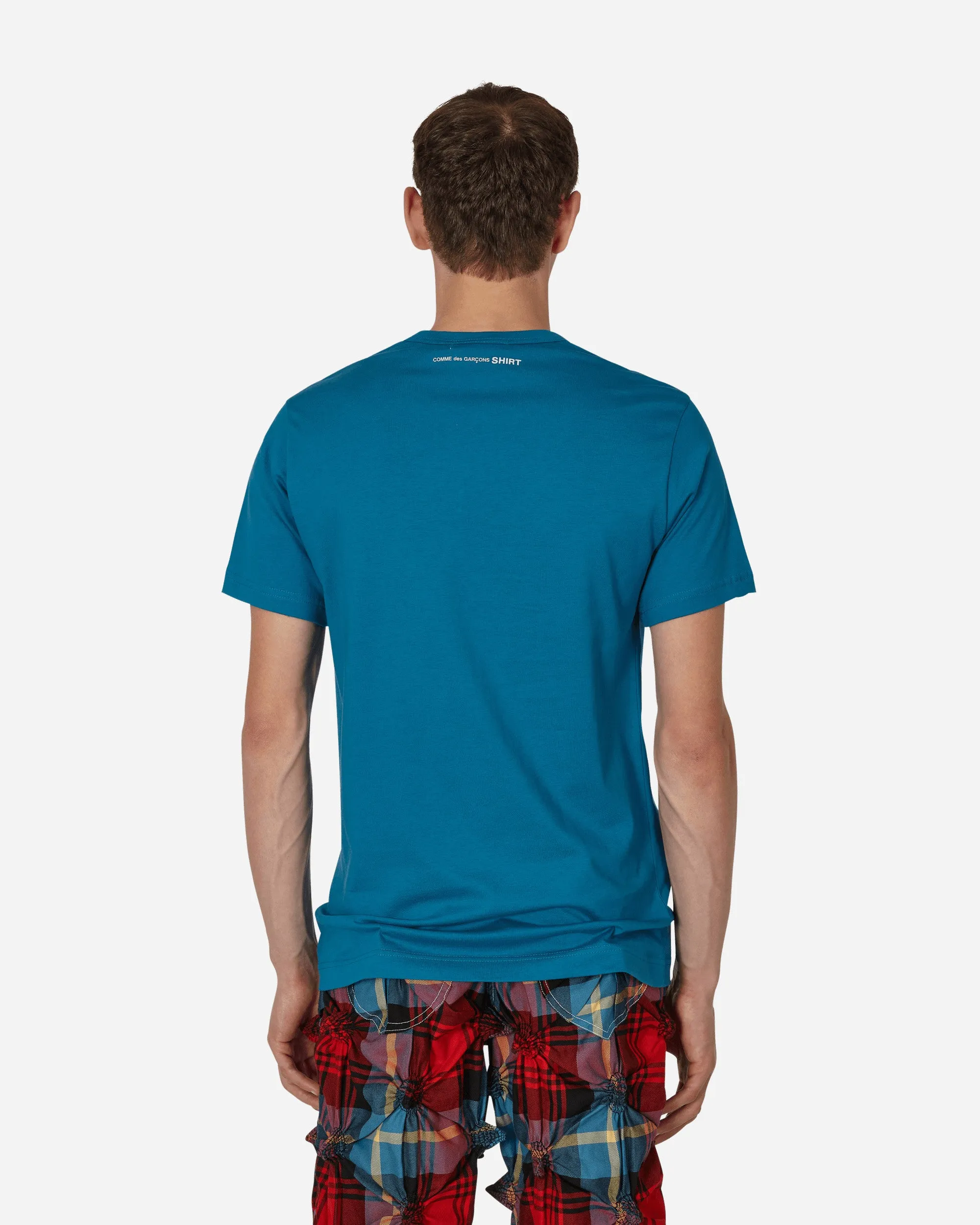 Rear Logo T-Shirt Blue