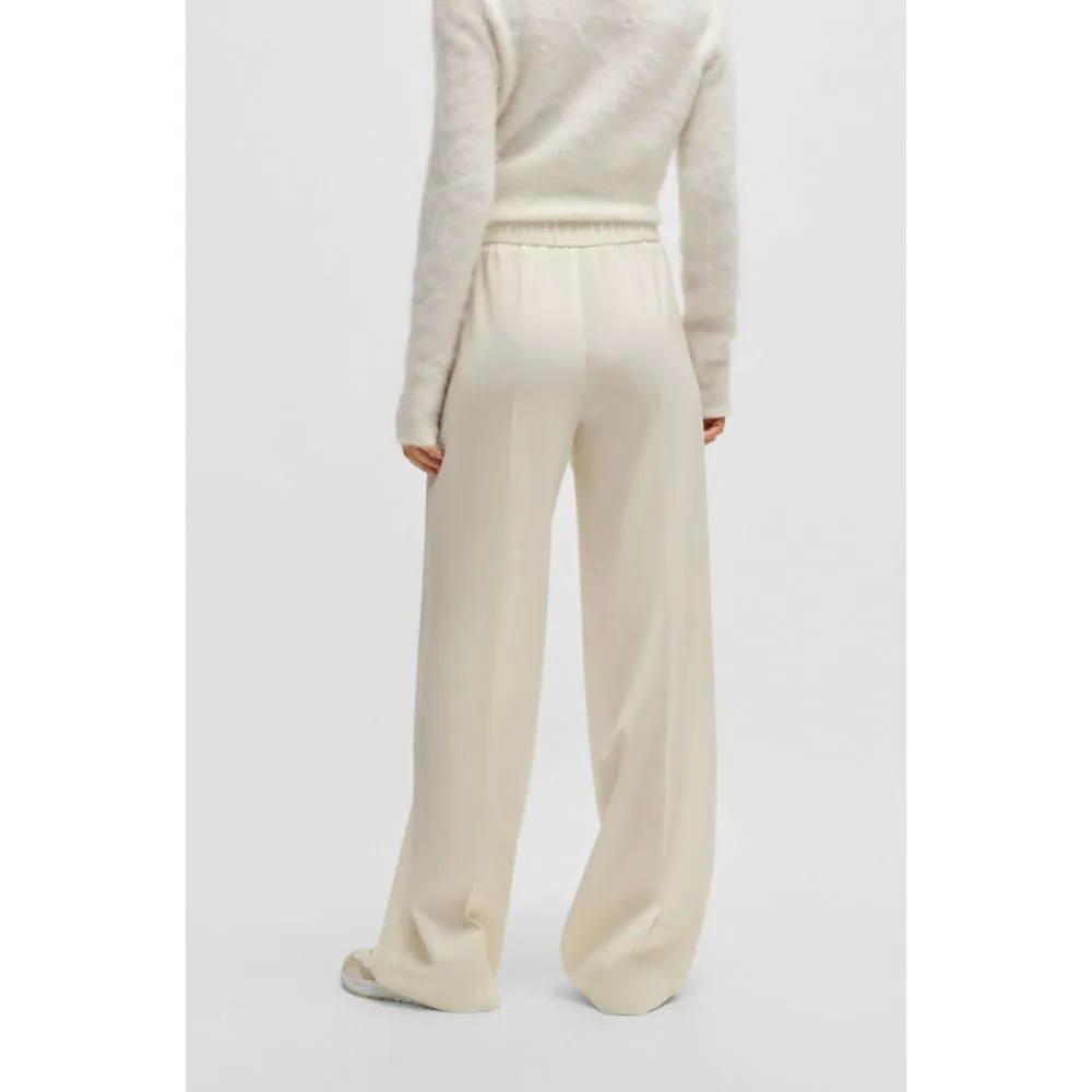 Relaxed-fit trousers in wool