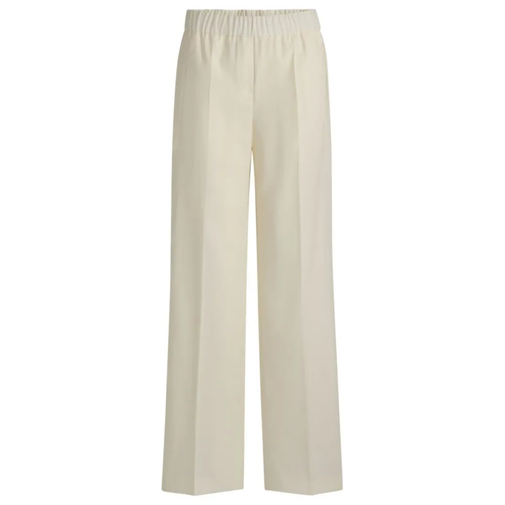 Relaxed-fit trousers in wool