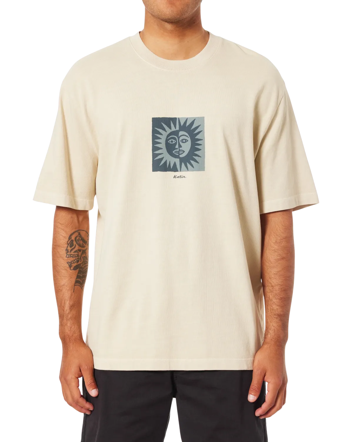 Relic Relaxed T-Shirt in Pelican Pigment Dye