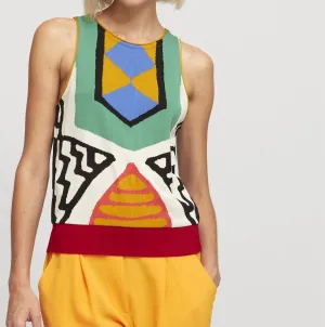 Riad Tank In Multi