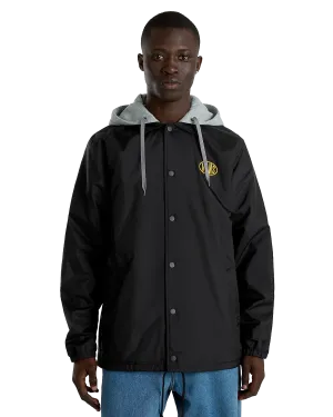 Riley II Coach Jacket in Black