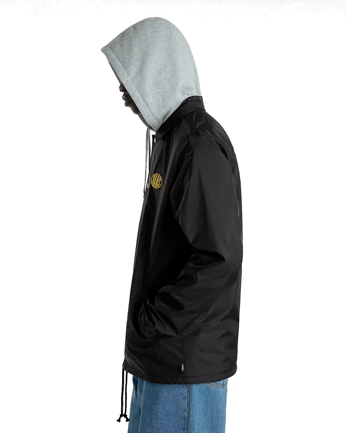 Riley II Coach Jacket in Black