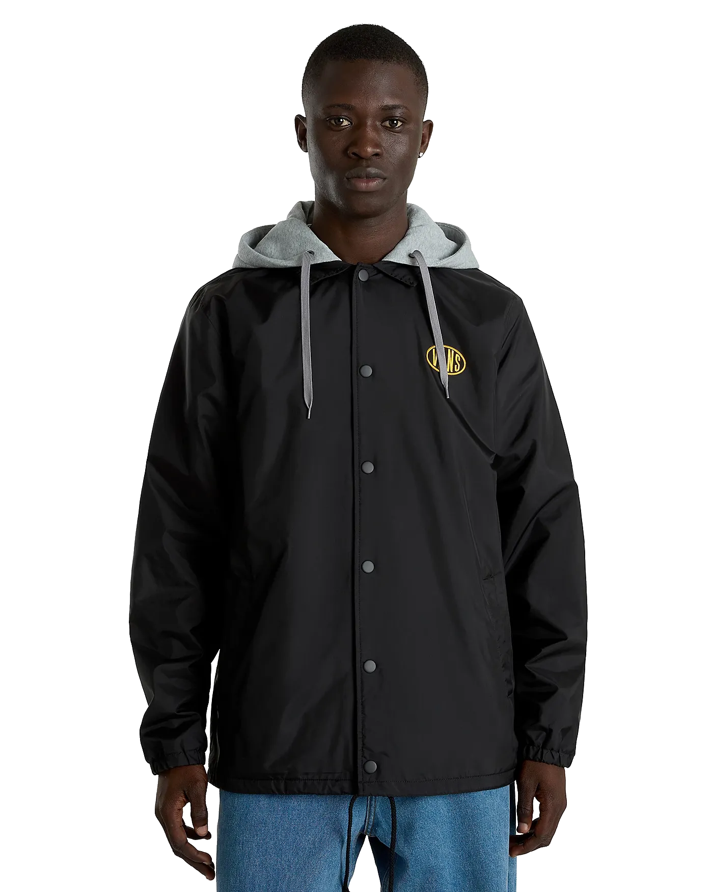 Riley II Coach Jacket in Black