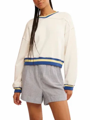 Rio Sweatshirt In Ivory
