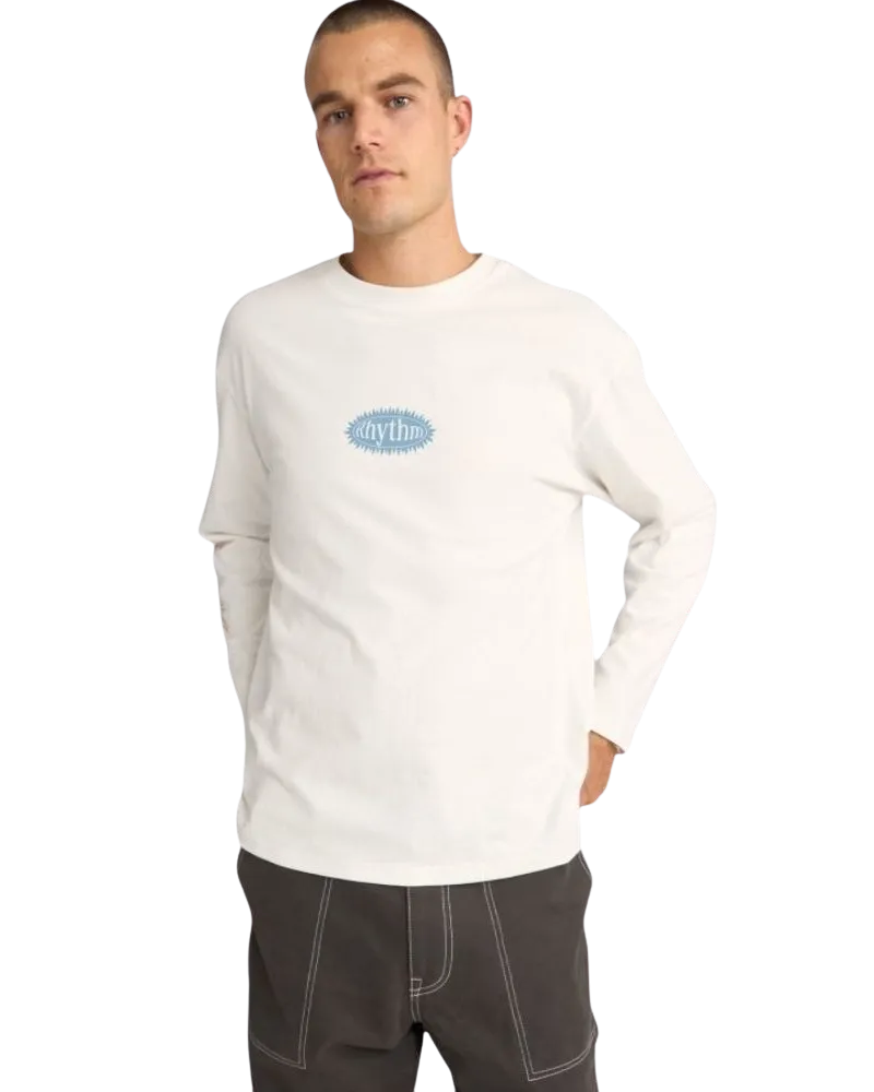 Ritmo Long Sleeve T-Shirt in Ecru