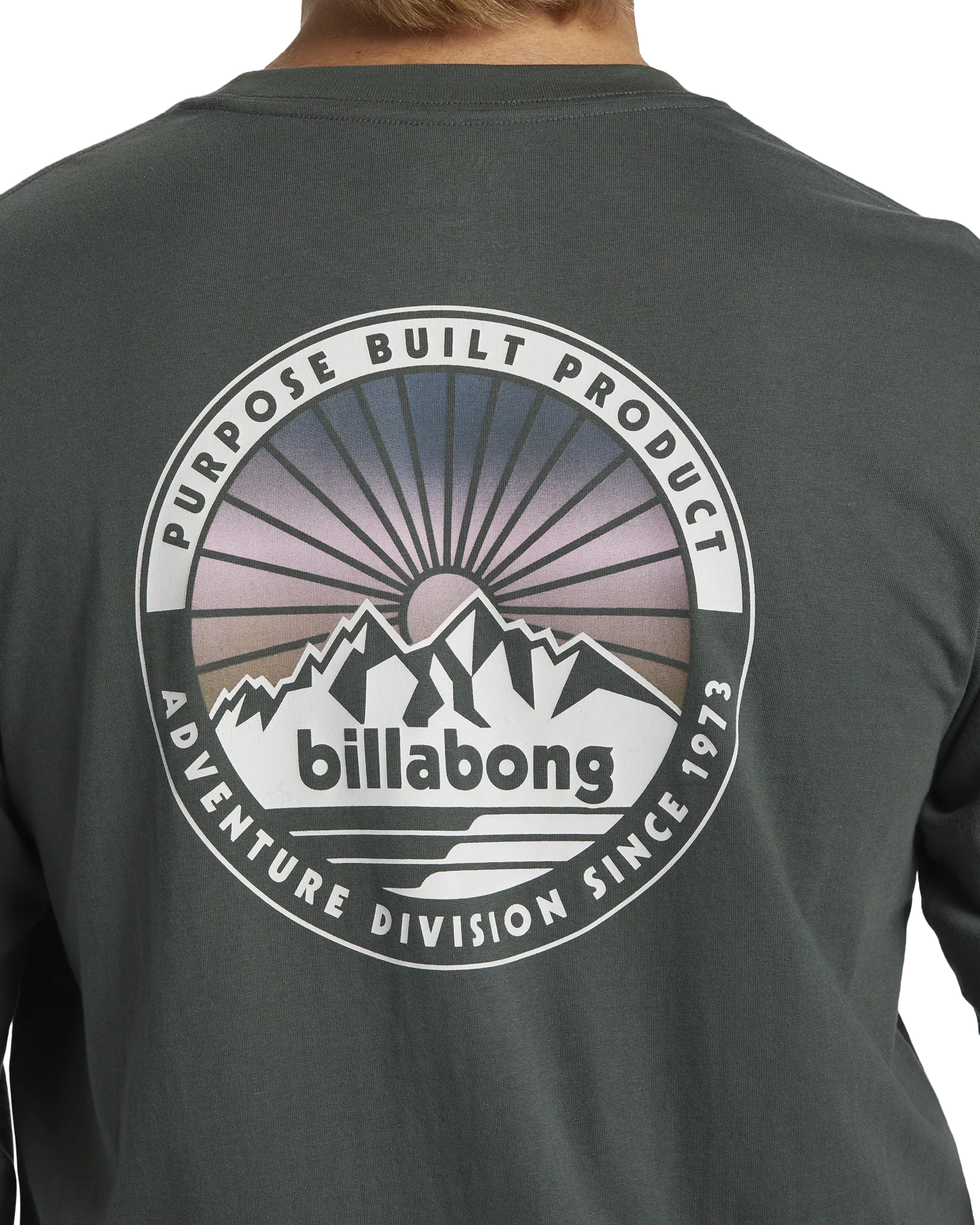 Rockies T-Shirt in Slate Green