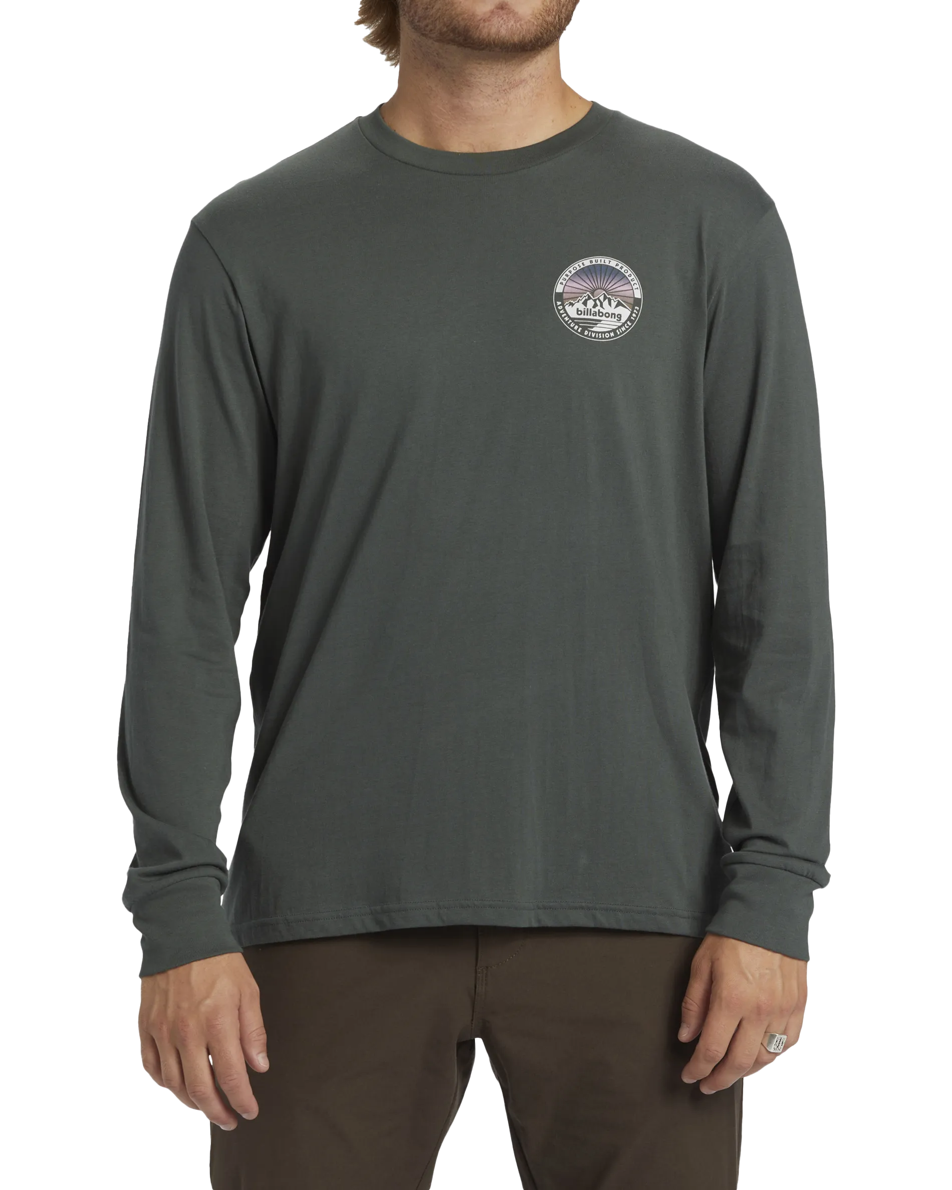 Rockies T-Shirt in Slate Green