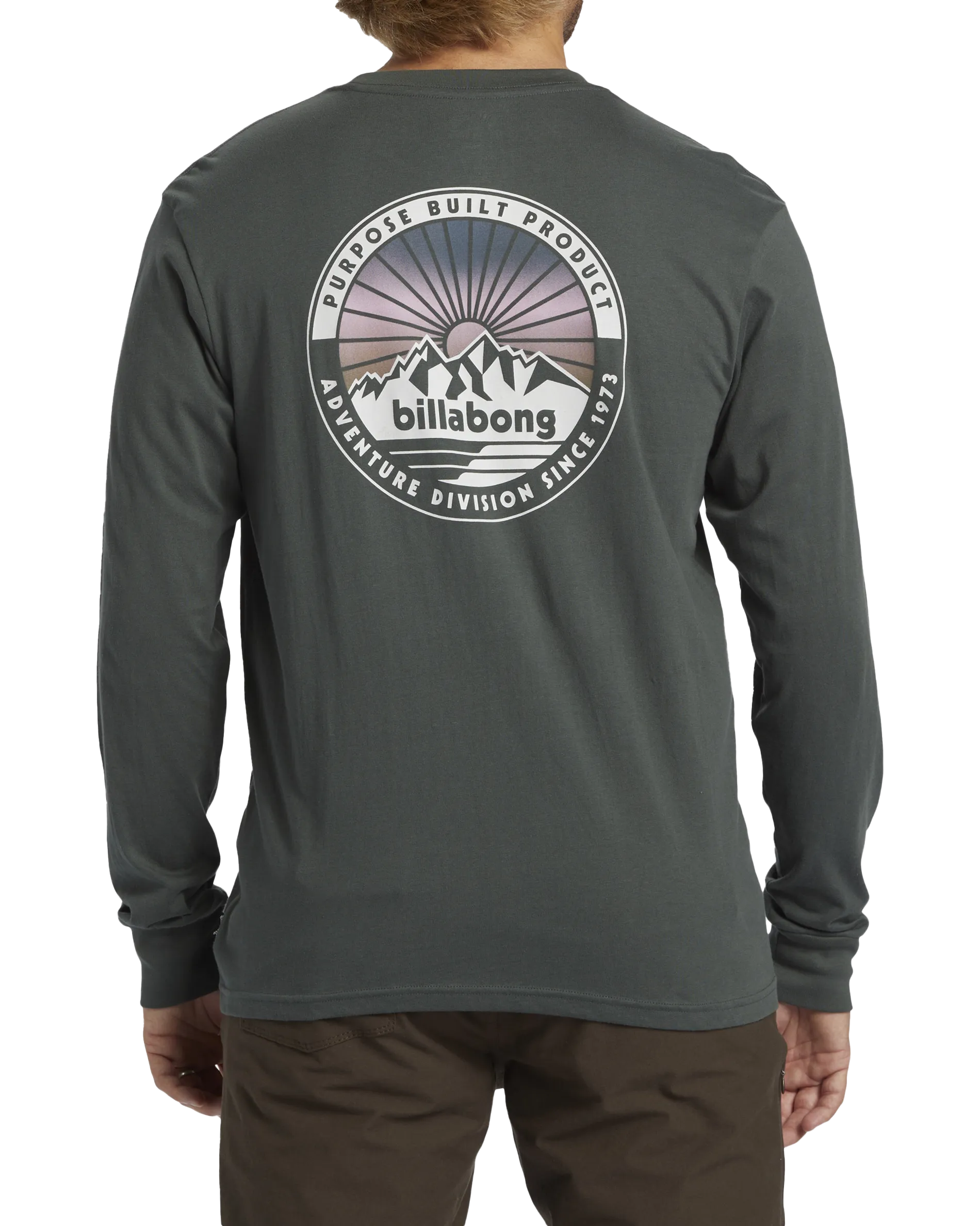 Rockies T-Shirt in Slate Green
