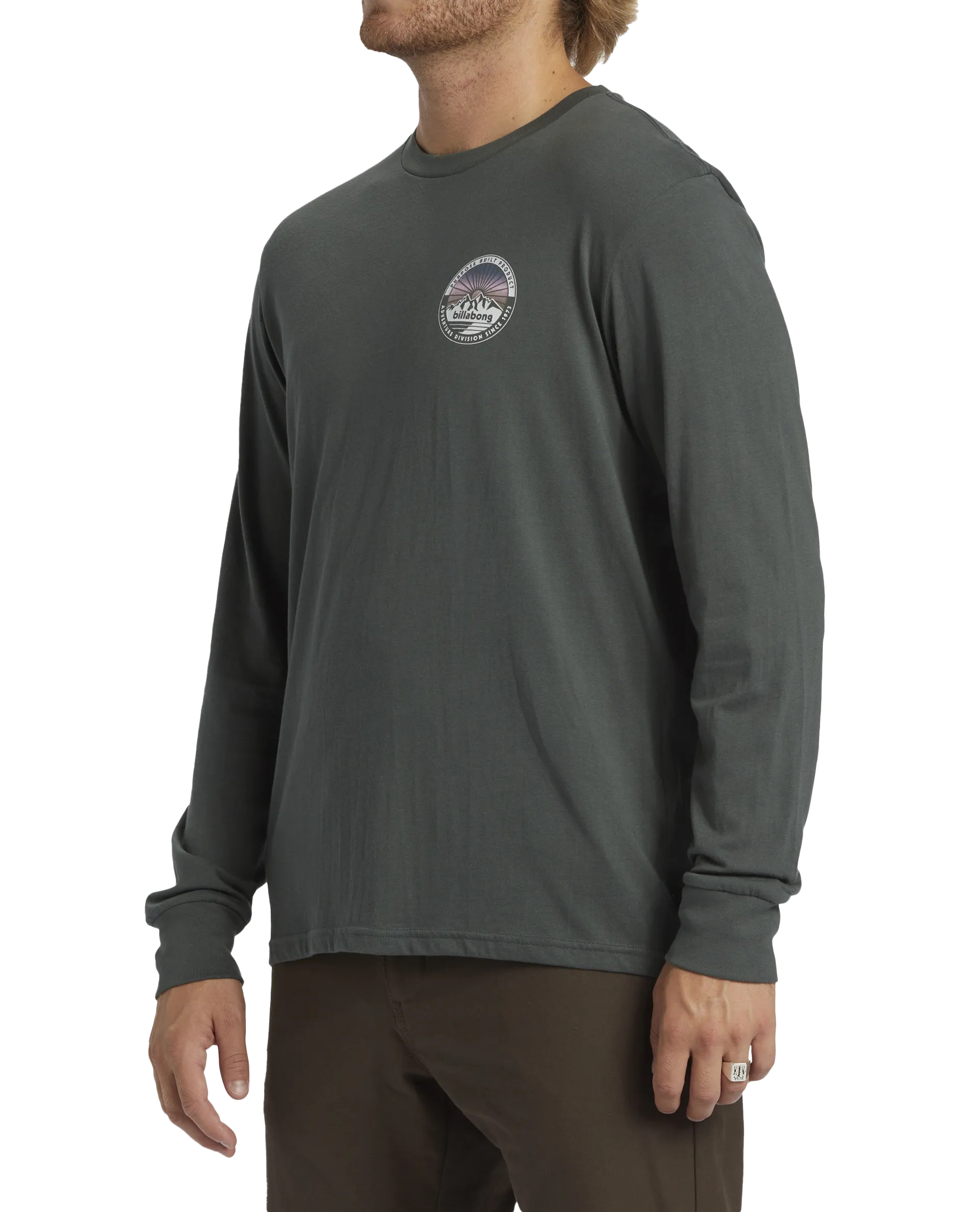 Rockies T-Shirt in Slate Green