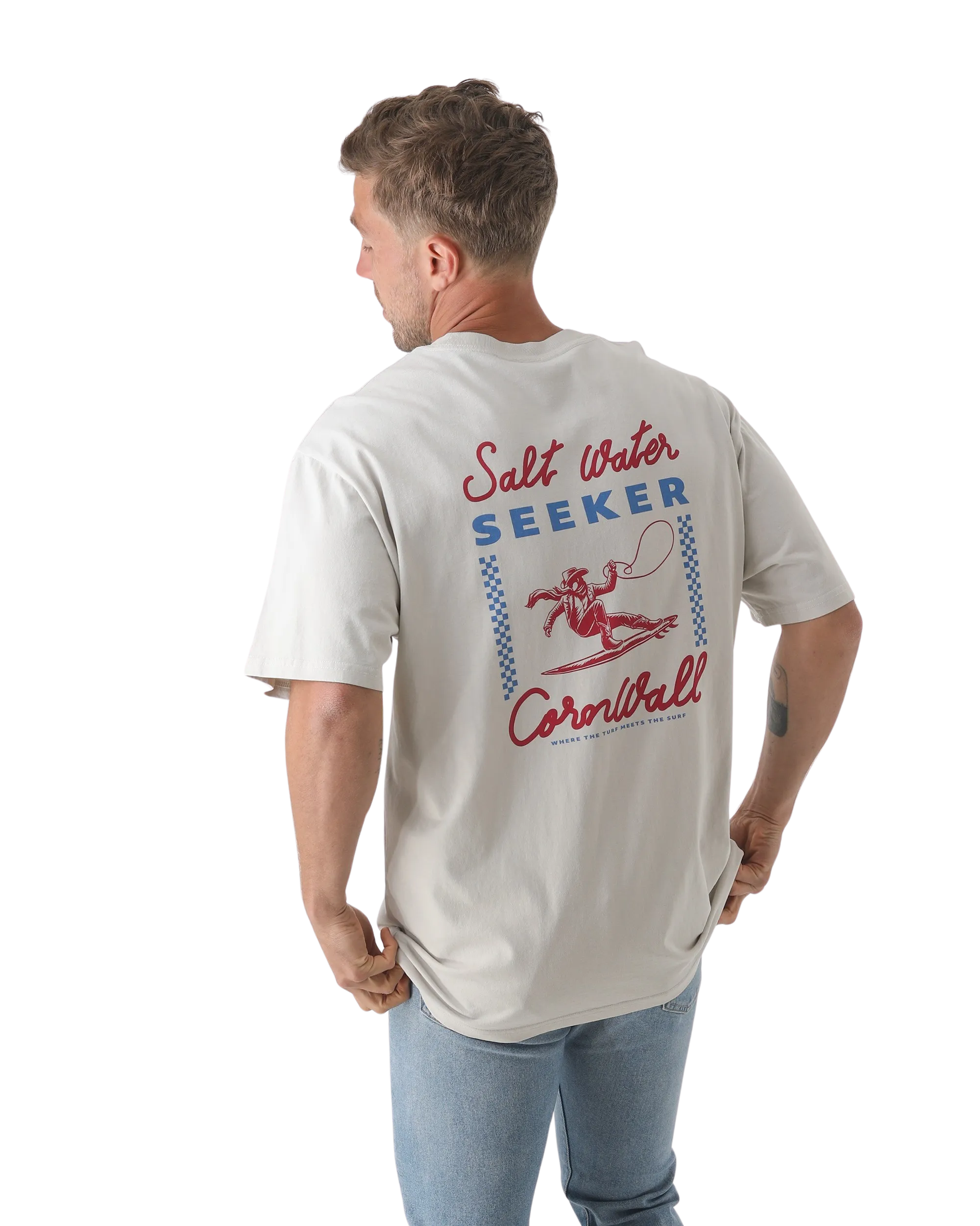 Rodeo Diner T-Shirt in Bone