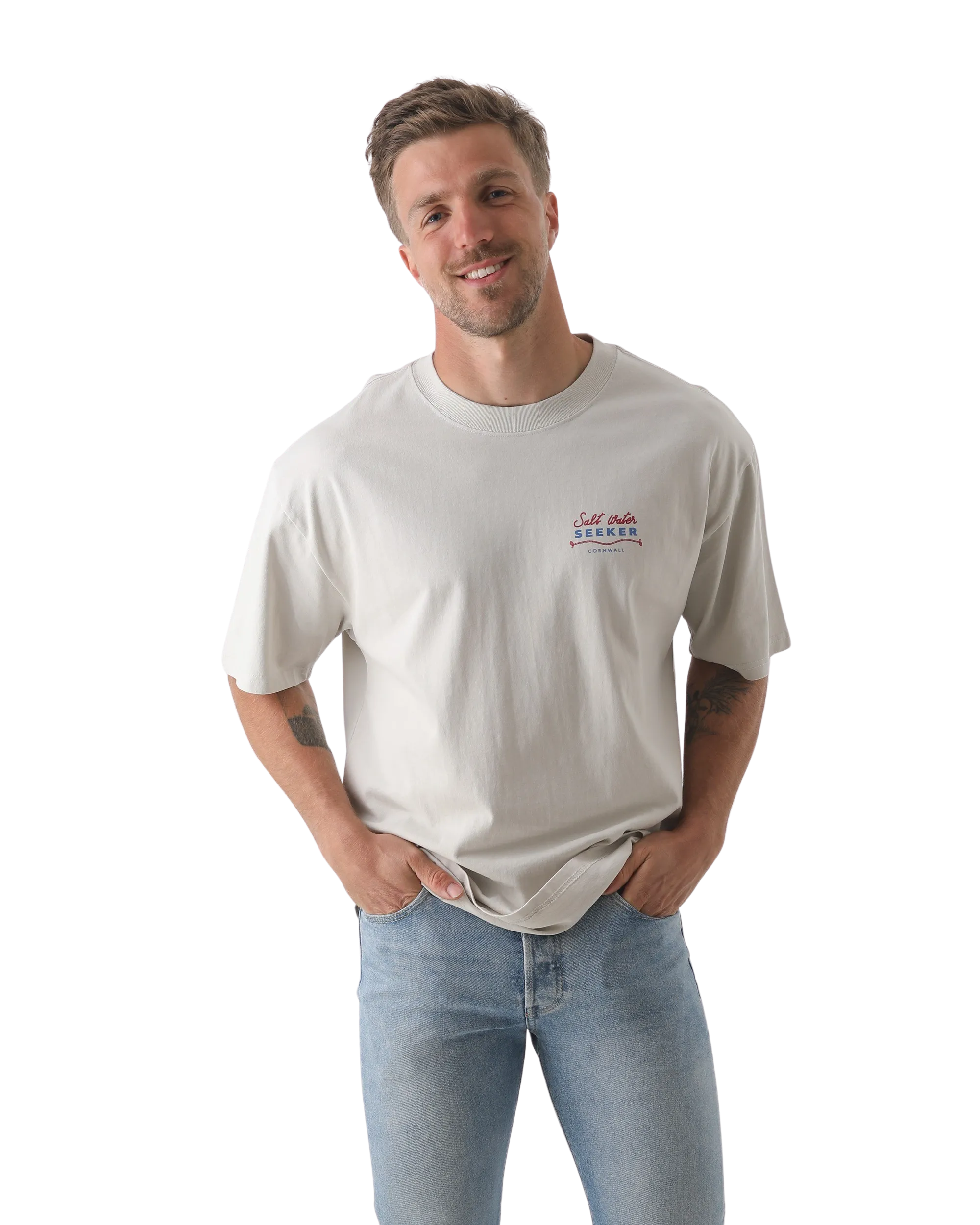 Rodeo Diner T-Shirt in Bone