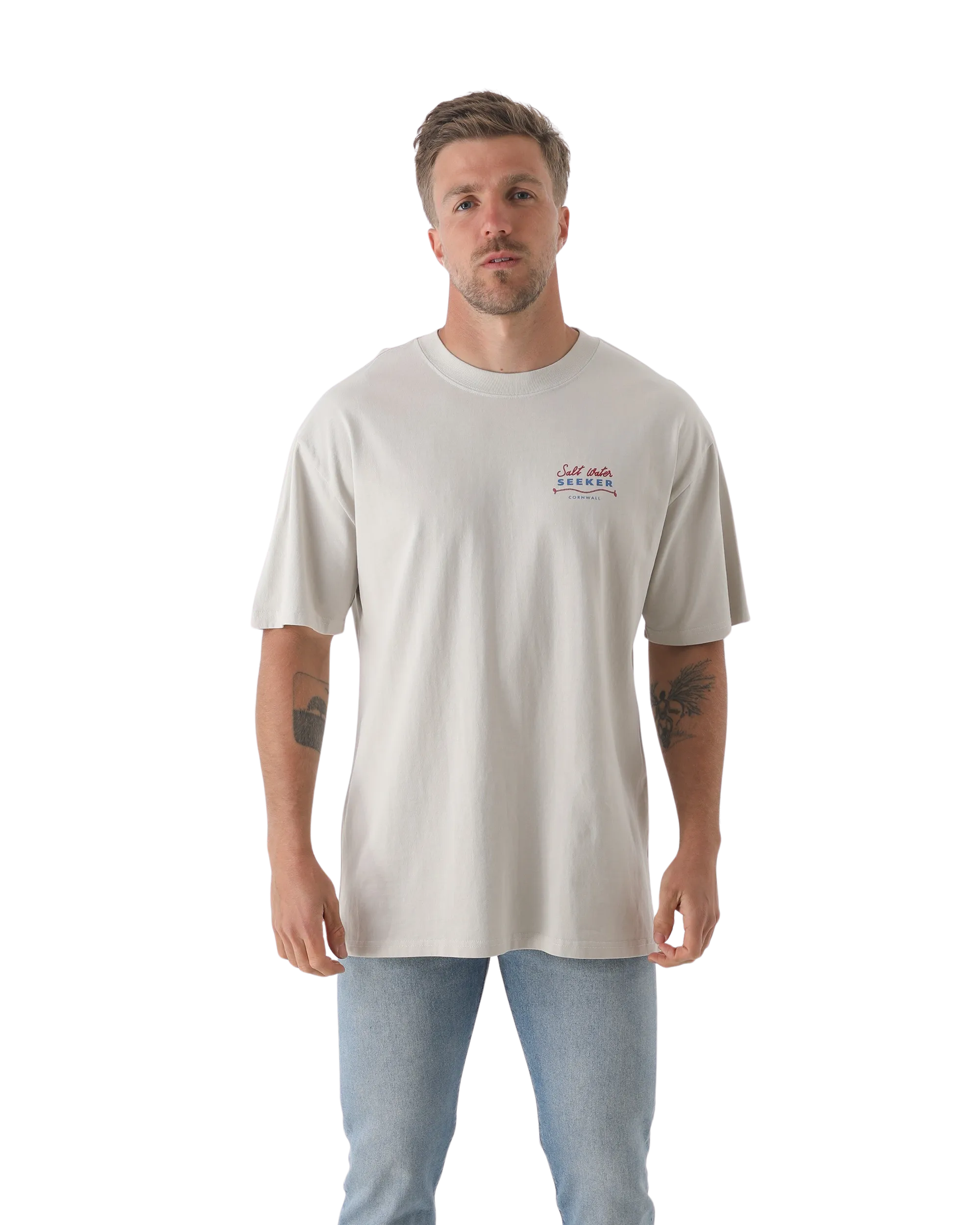 Rodeo Diner T-Shirt in Bone