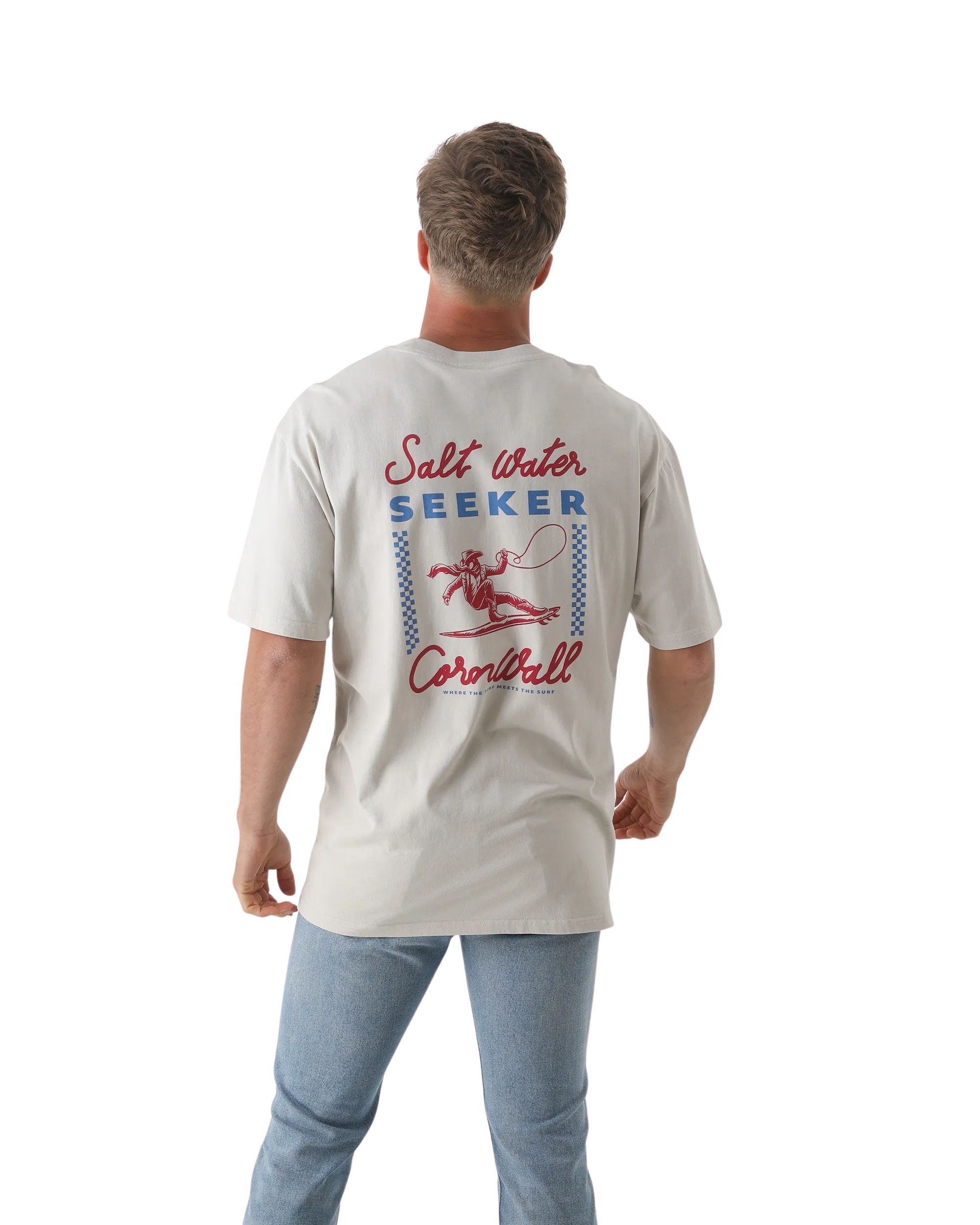 Rodeo Diner T-Shirt in Bone
