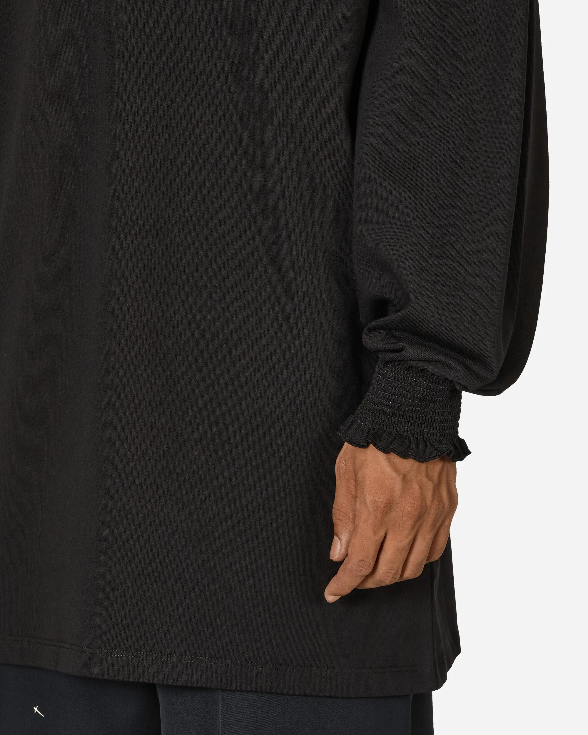 Ruffle Longsleeve Dress Black