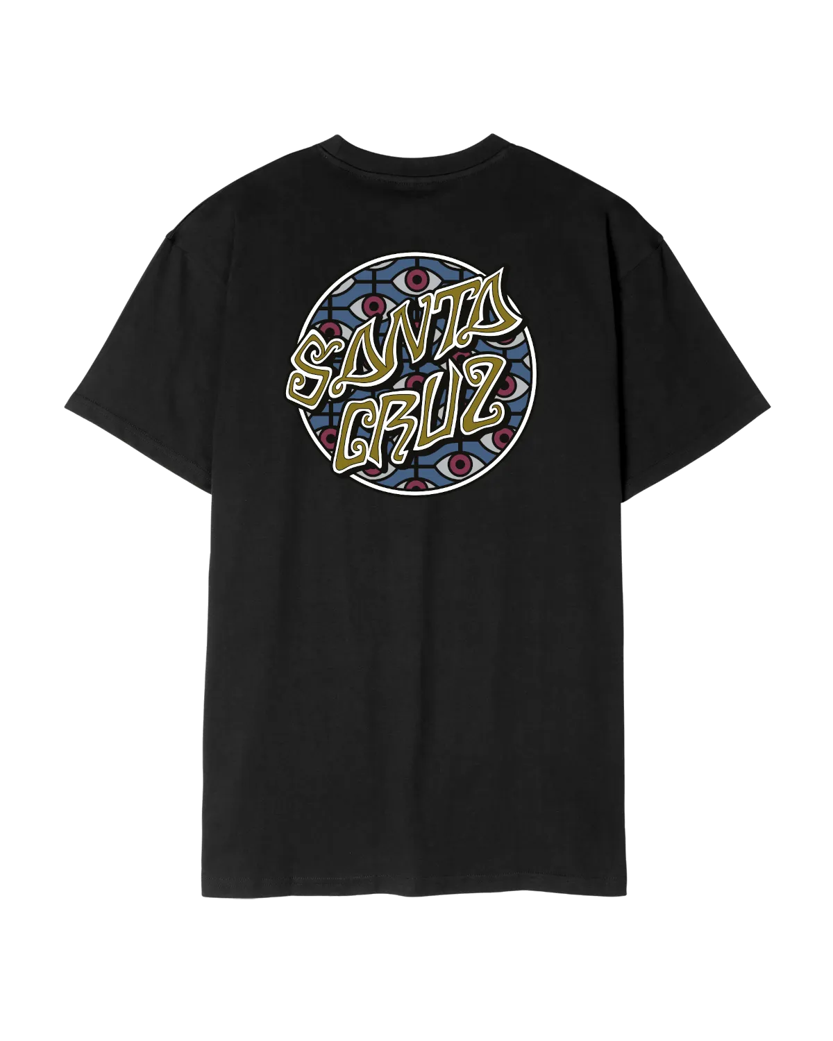 Salba Eyes Dot T-Shirt in Black