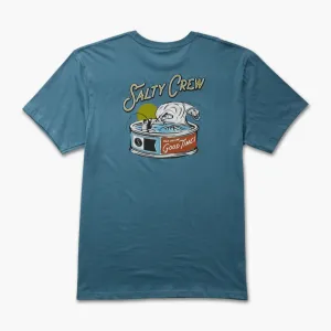 Salty Crew Tuna Can Men's S/S Premium Tee- Slate Blue