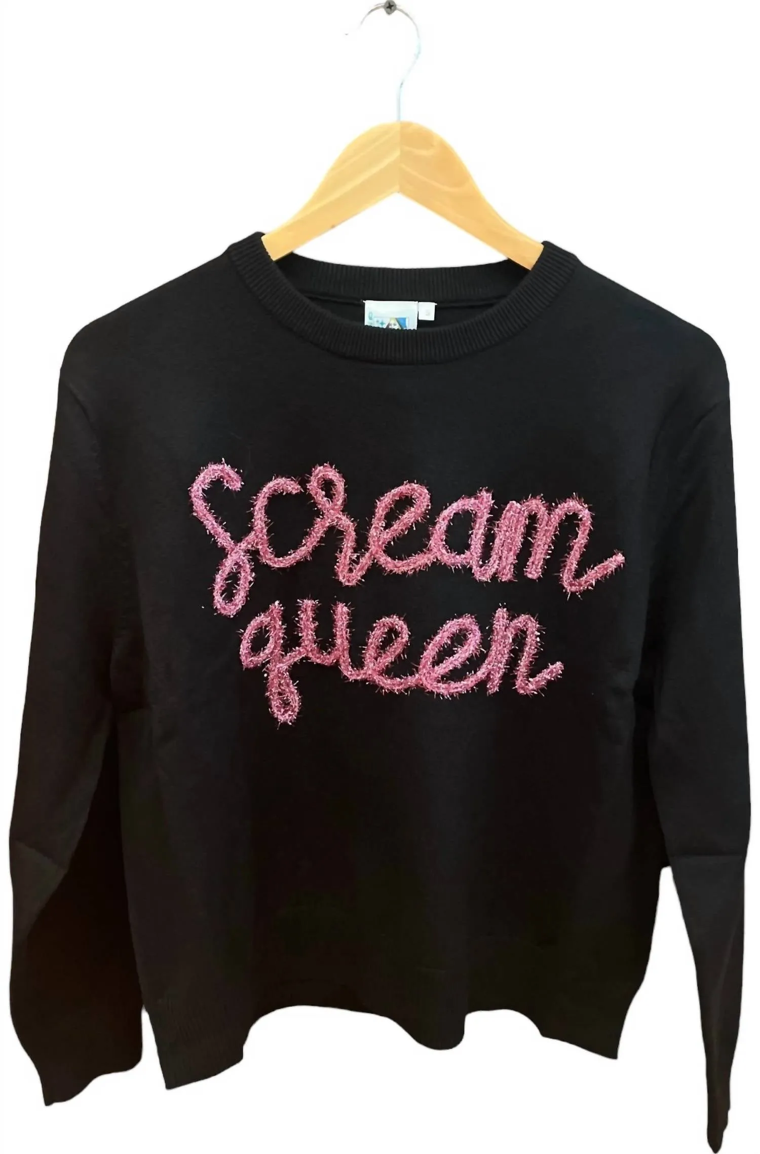 Scream Queen Sweater In Black