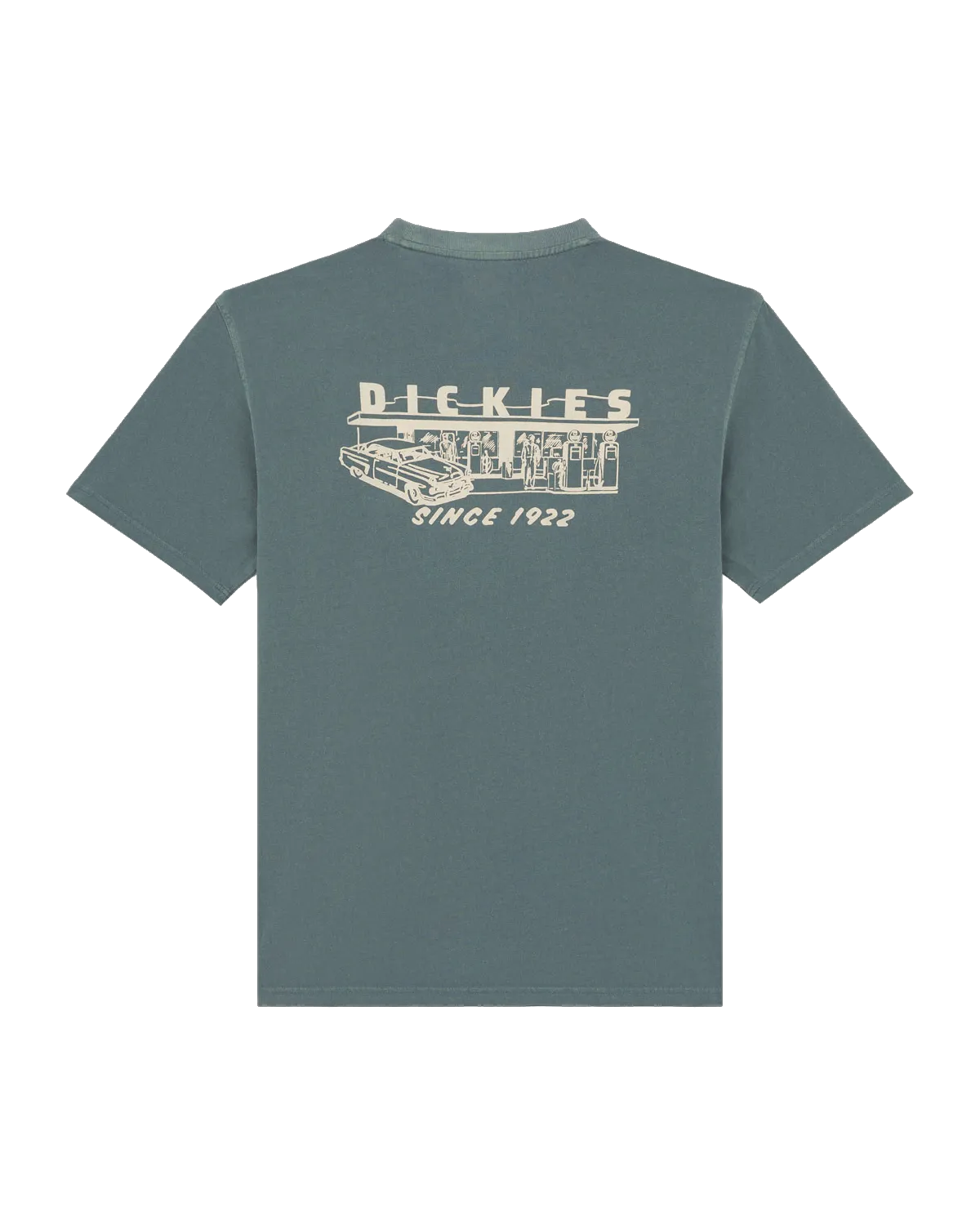 Service Station T-Shirt in Stormy Weather