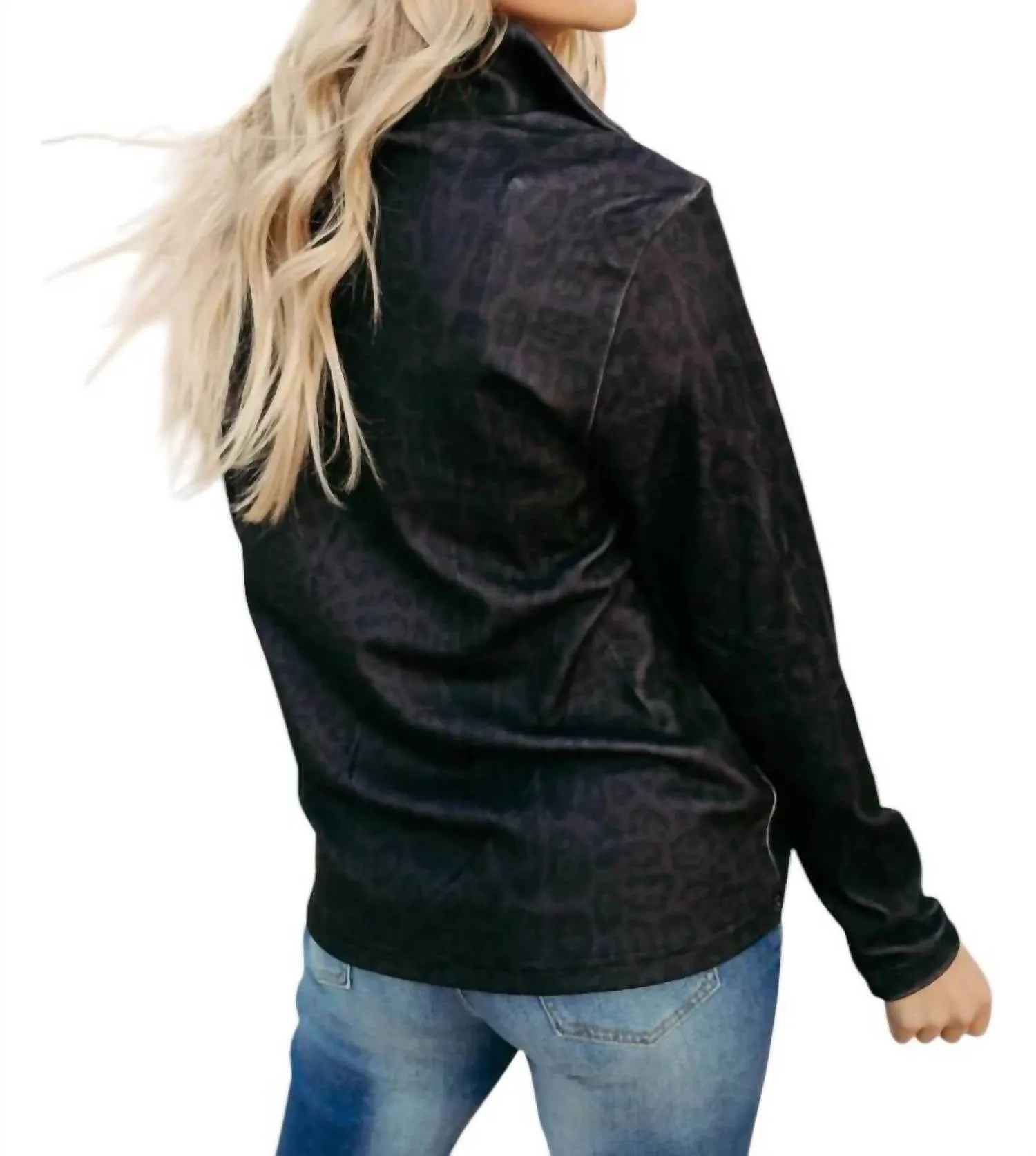 Shadow City Pullover Sweater In Black