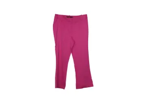 Sies Marjan Danit Flared Cropped Tailored Trousers in Pink Viscose