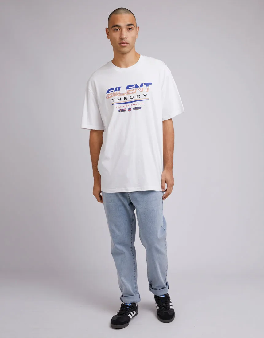 Silent Theory Mens Ryder Tee White
