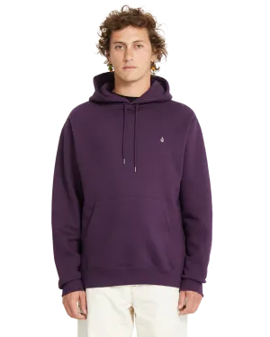 Single Stone Pullover Hoodie in Grape Royale