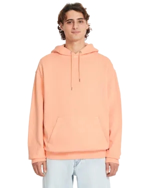 Single Stone Pullover Hoodie in Pale Peach