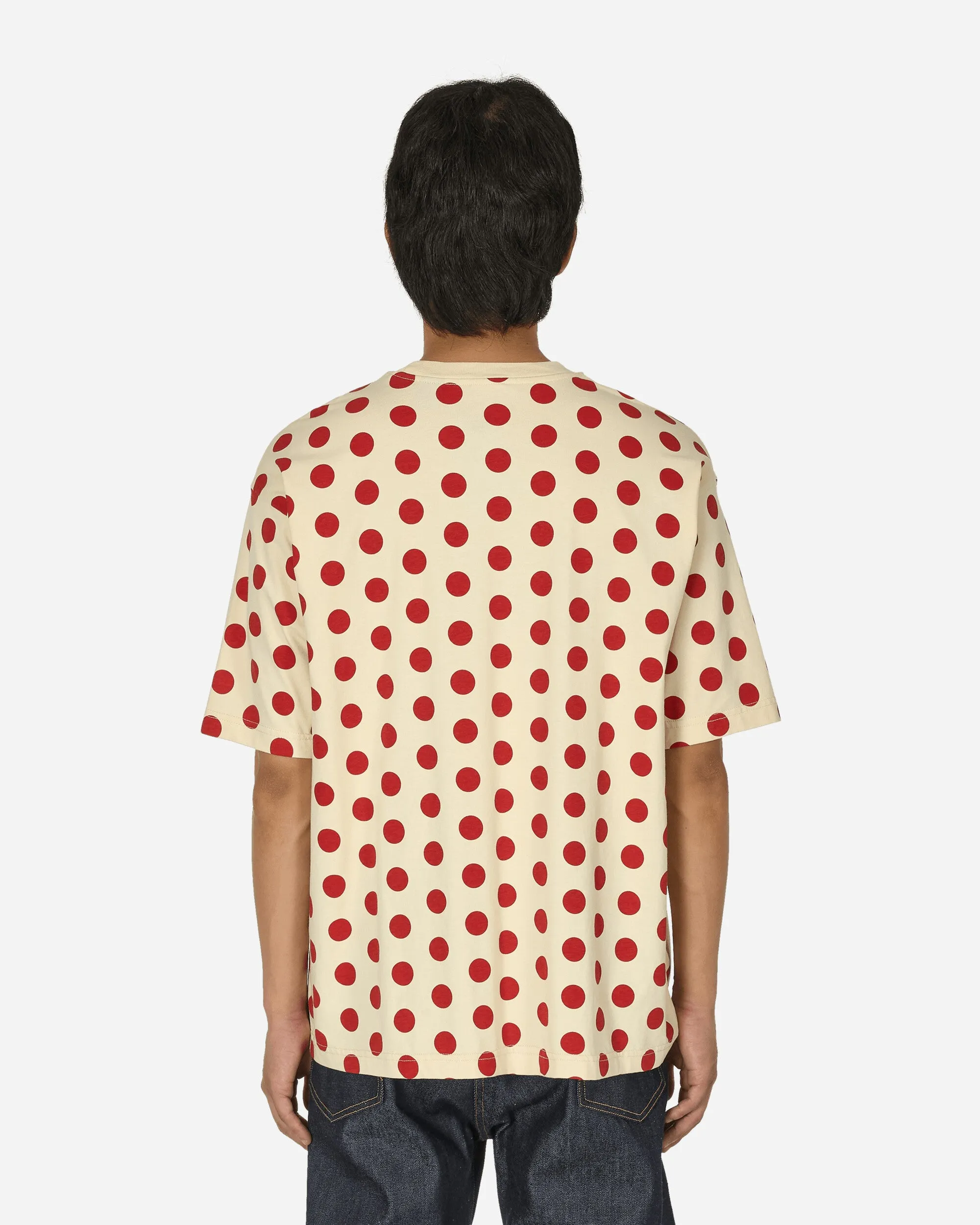 Skateboarding Graphic Boxy T-Shirt Cream