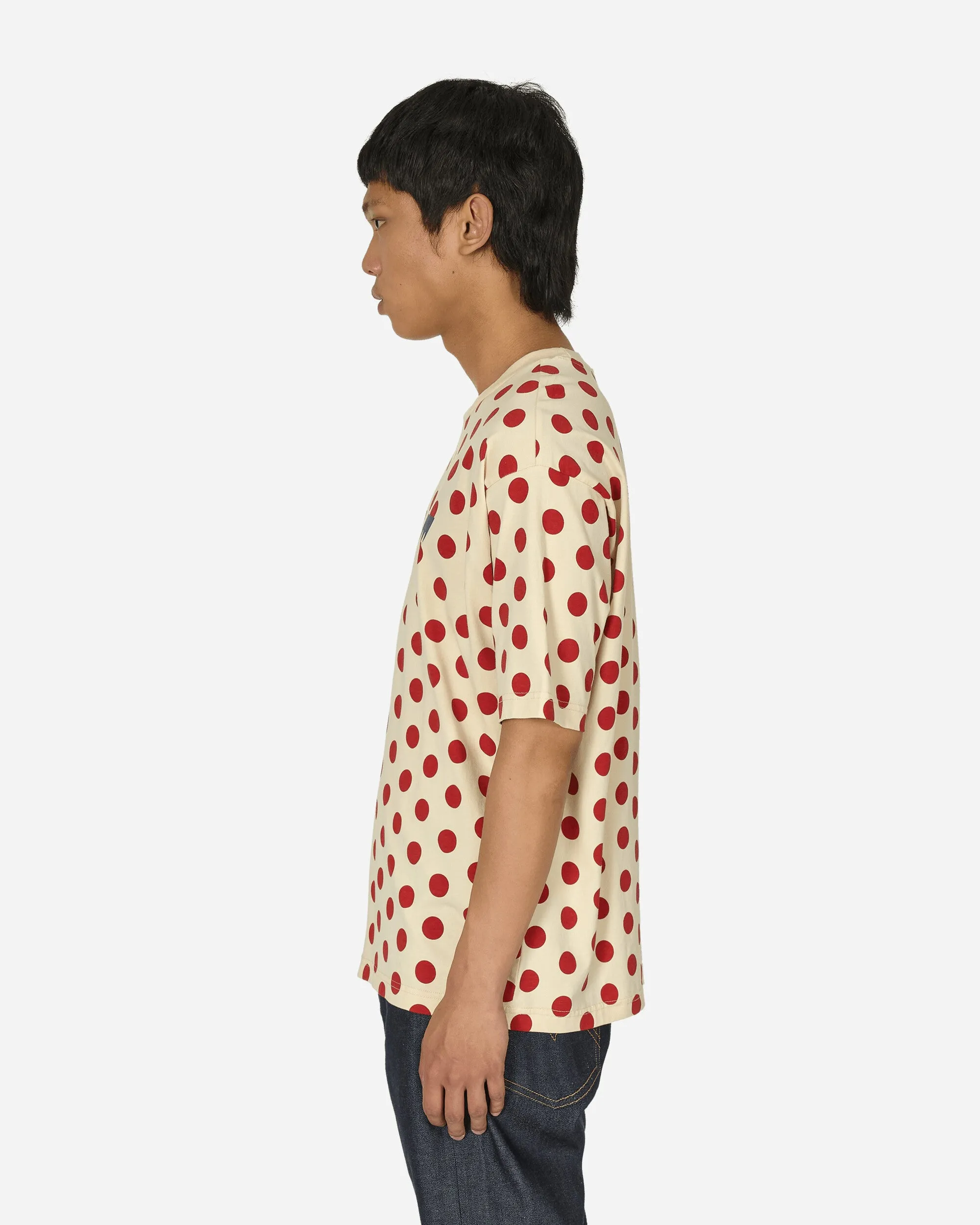 Skateboarding Graphic Boxy T-Shirt Cream