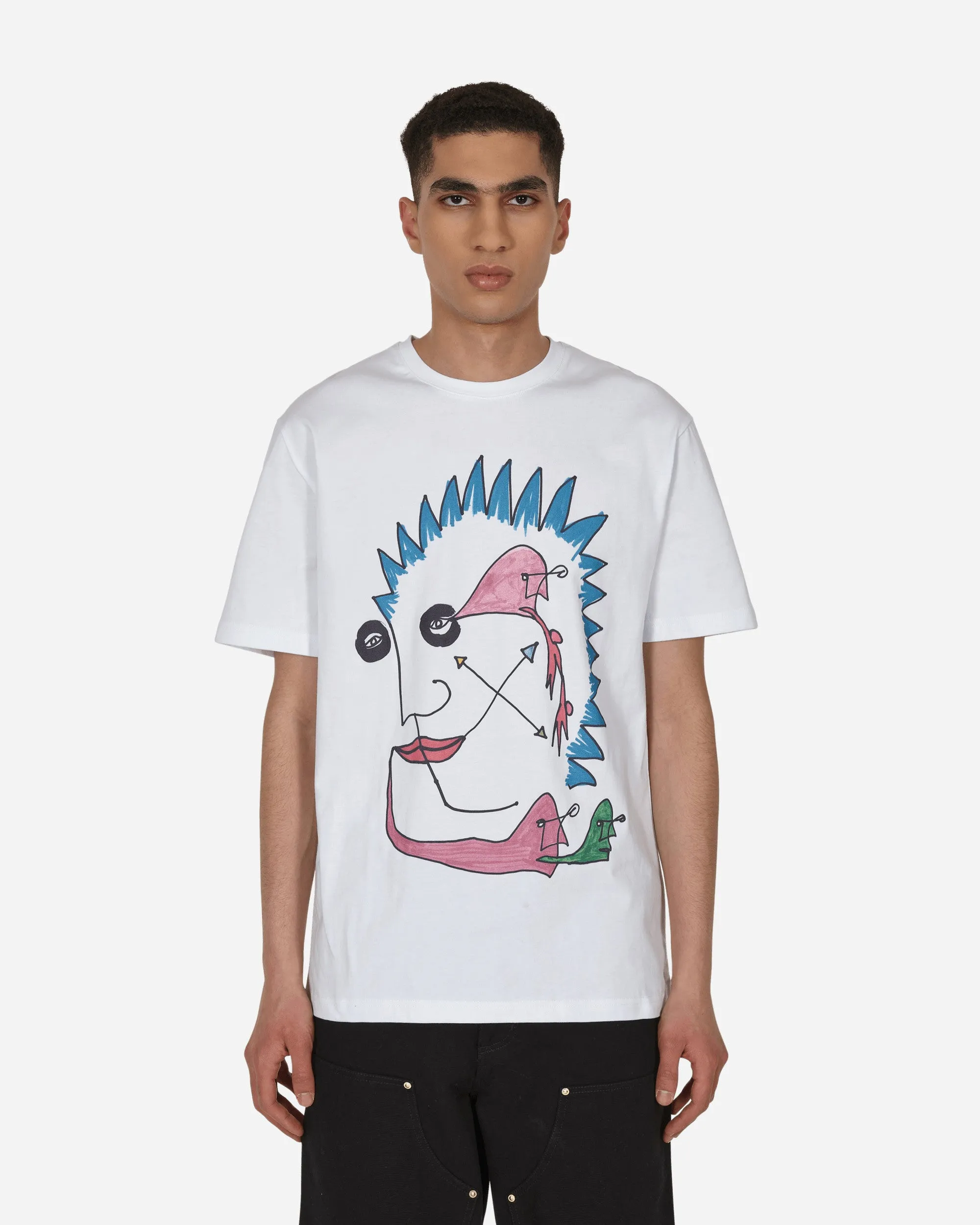 Skeggy Sonic T-Shirt White