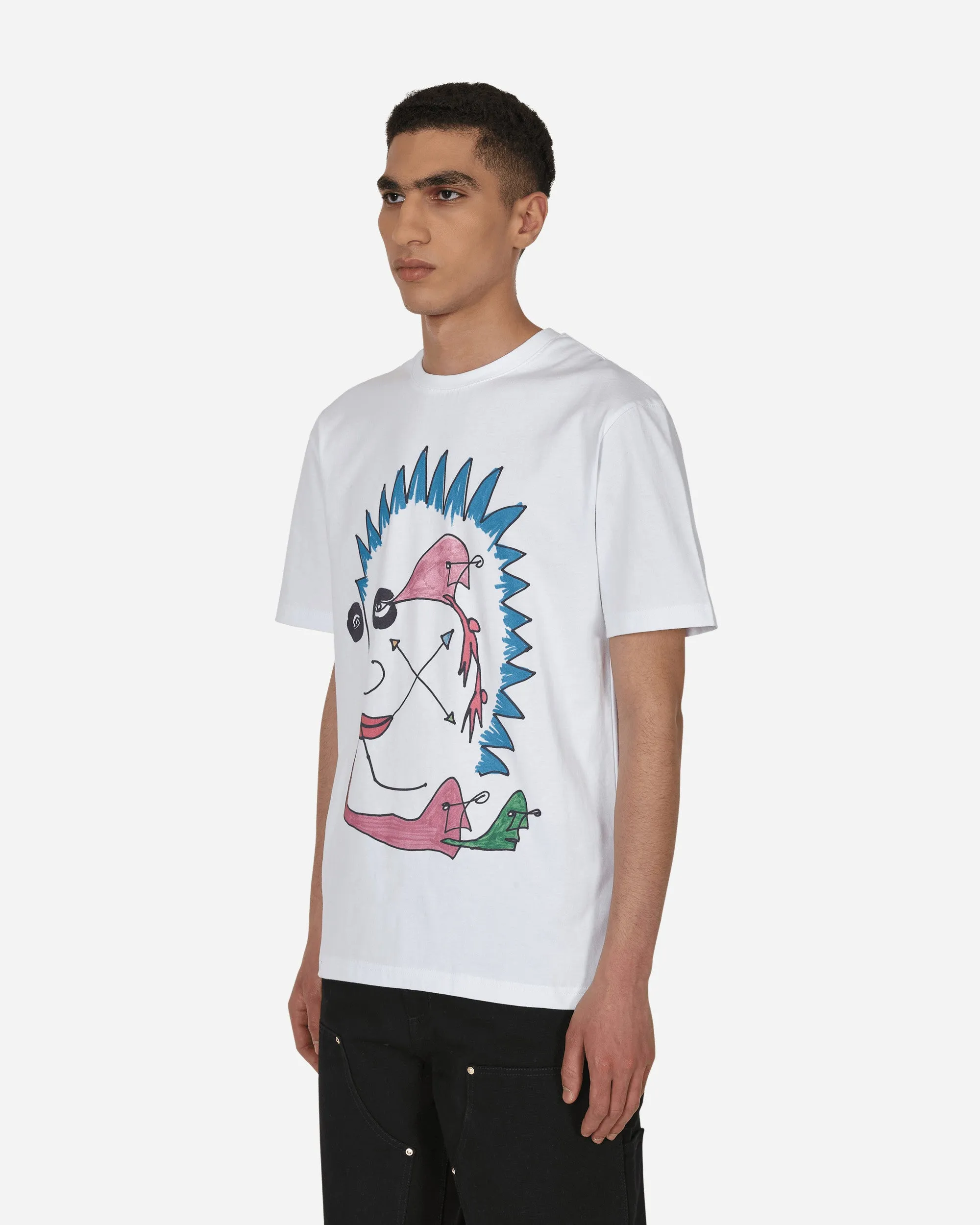 Skeggy Sonic T-Shirt White