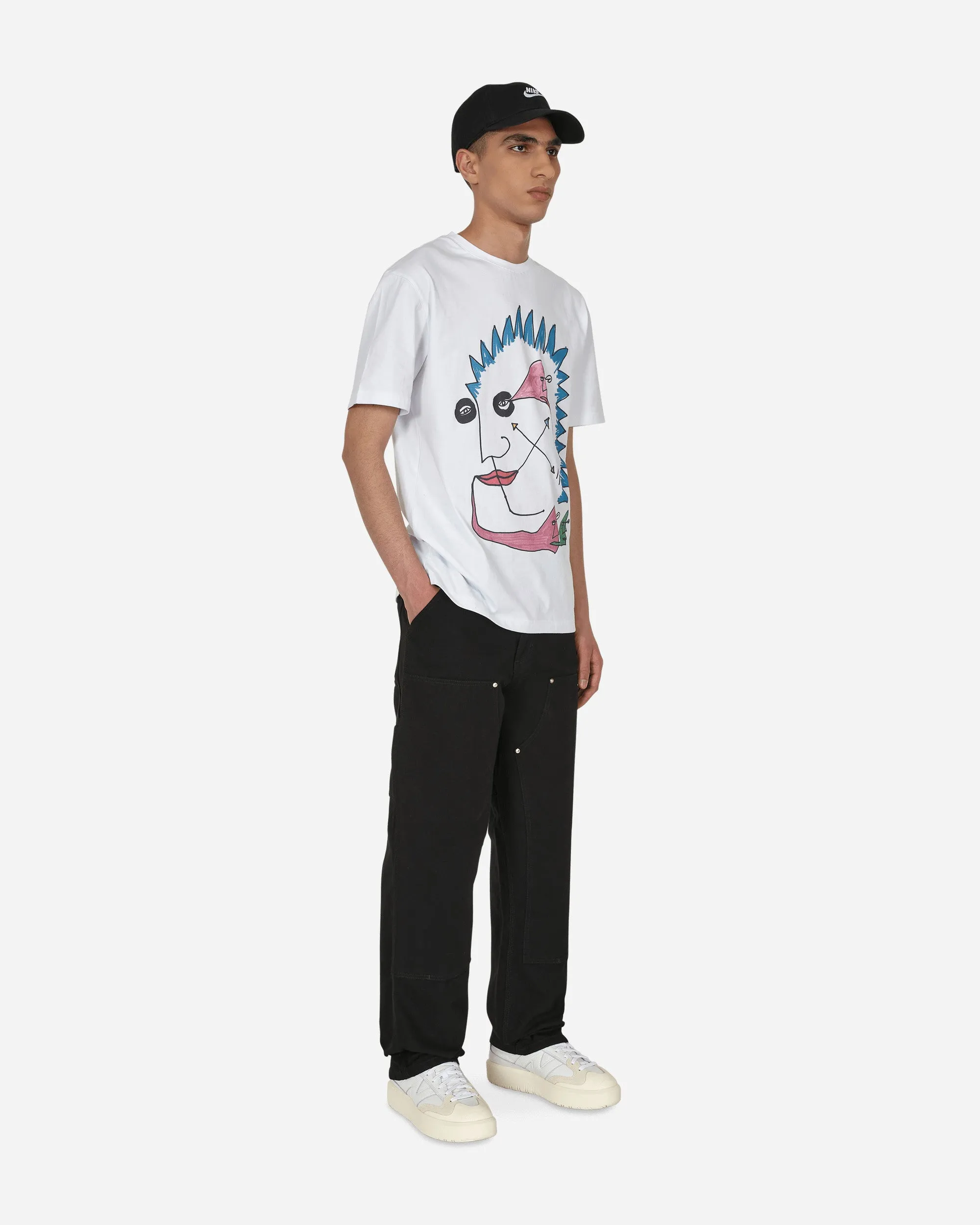 Skeggy Sonic T-Shirt White