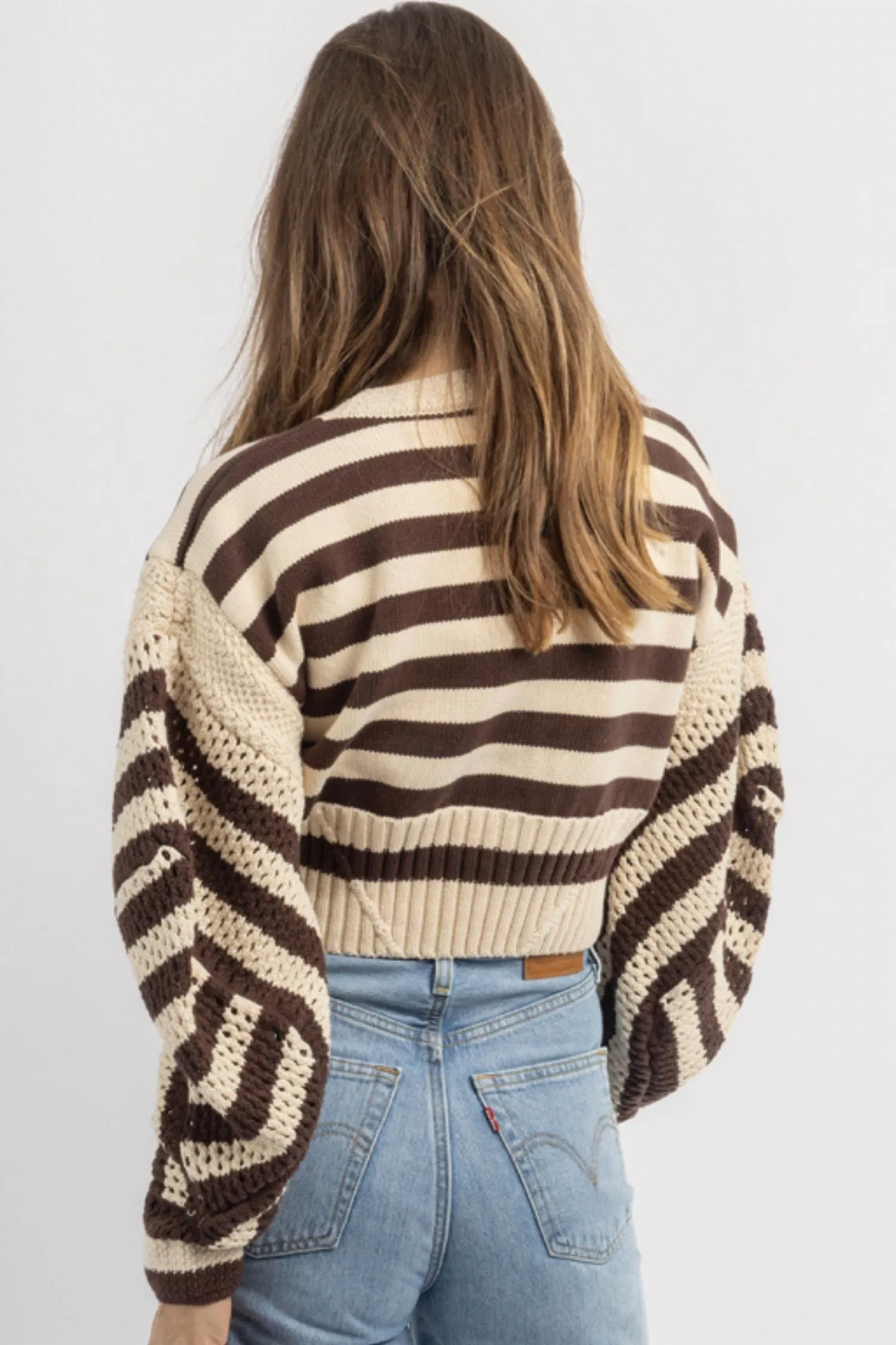 Ski Lodge Sweater In Brown