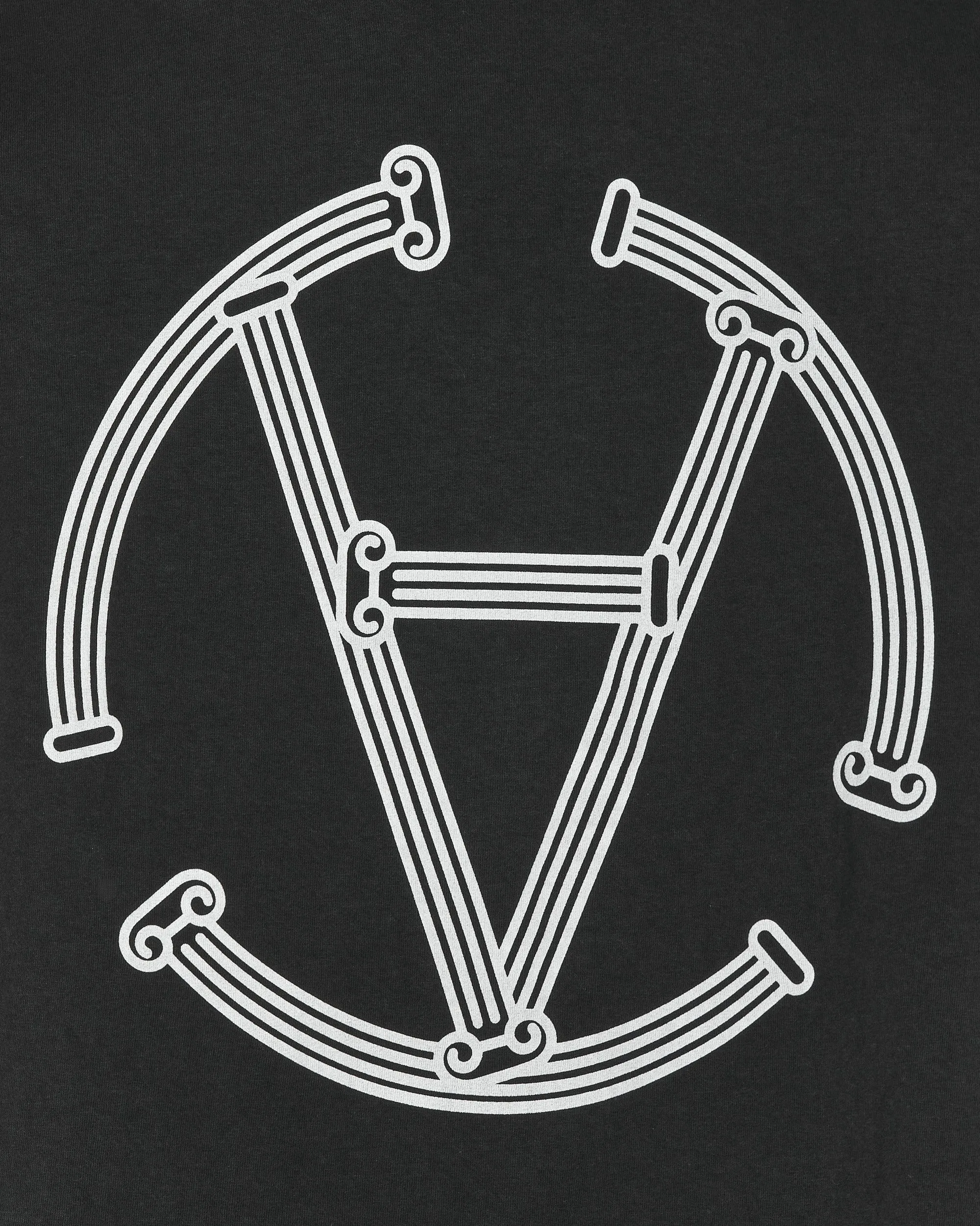 Slam Jam Exclusive Column Circle Longsleeve T-Shirt Black